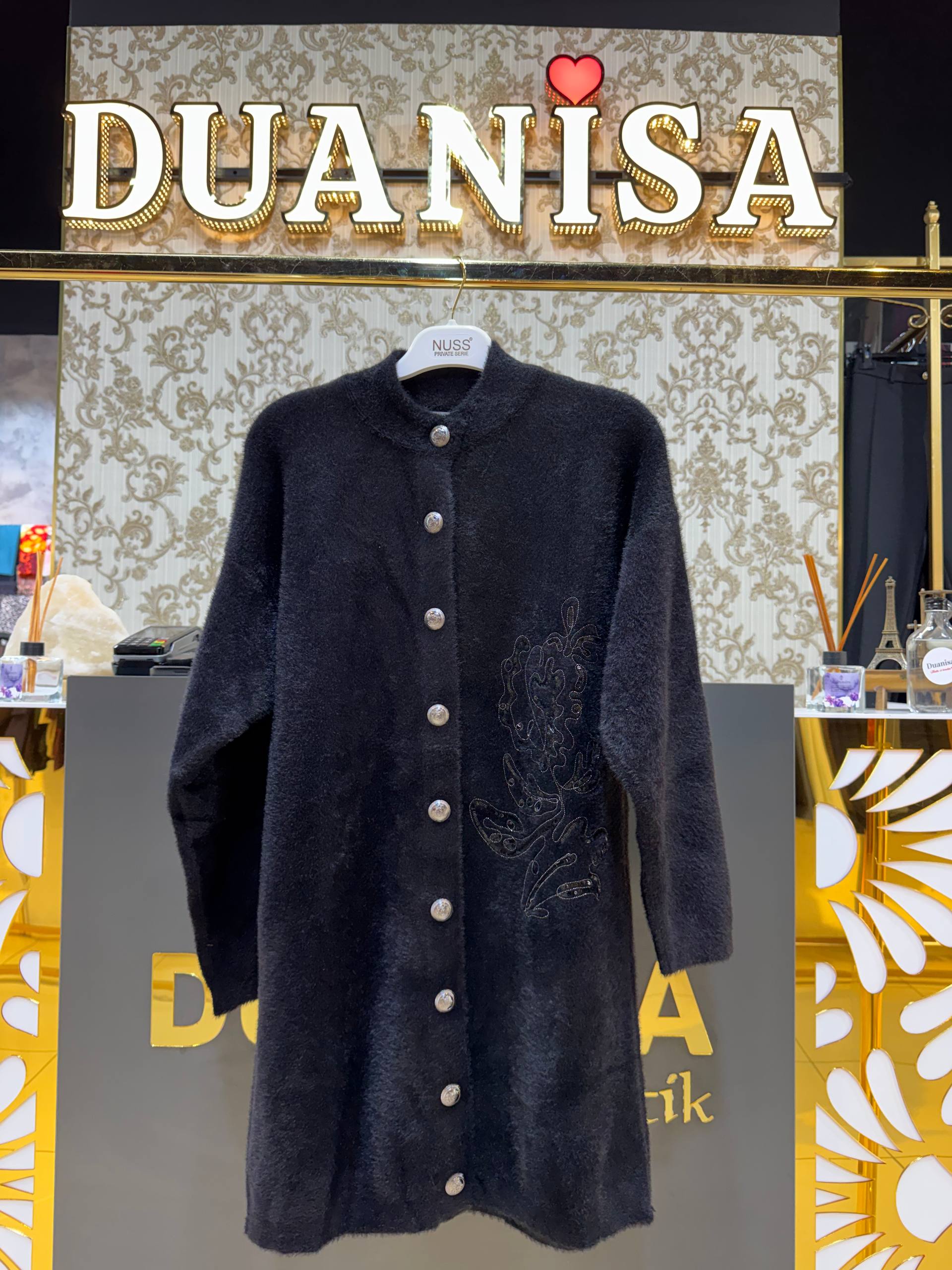 Nuss Hırka NS-26K7007 - Siyah