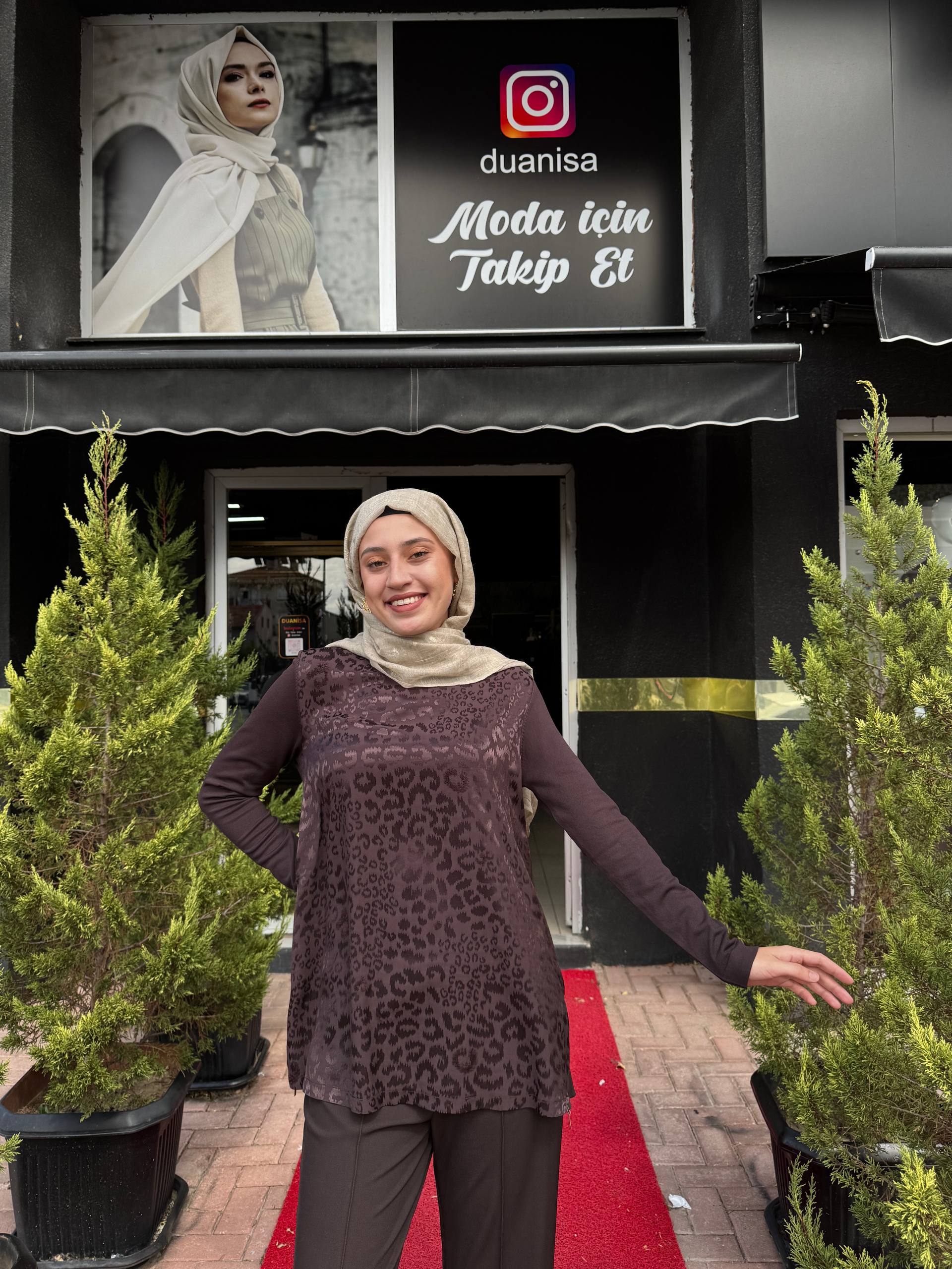 Nuss Tunik NS-26K3002 - Kahve