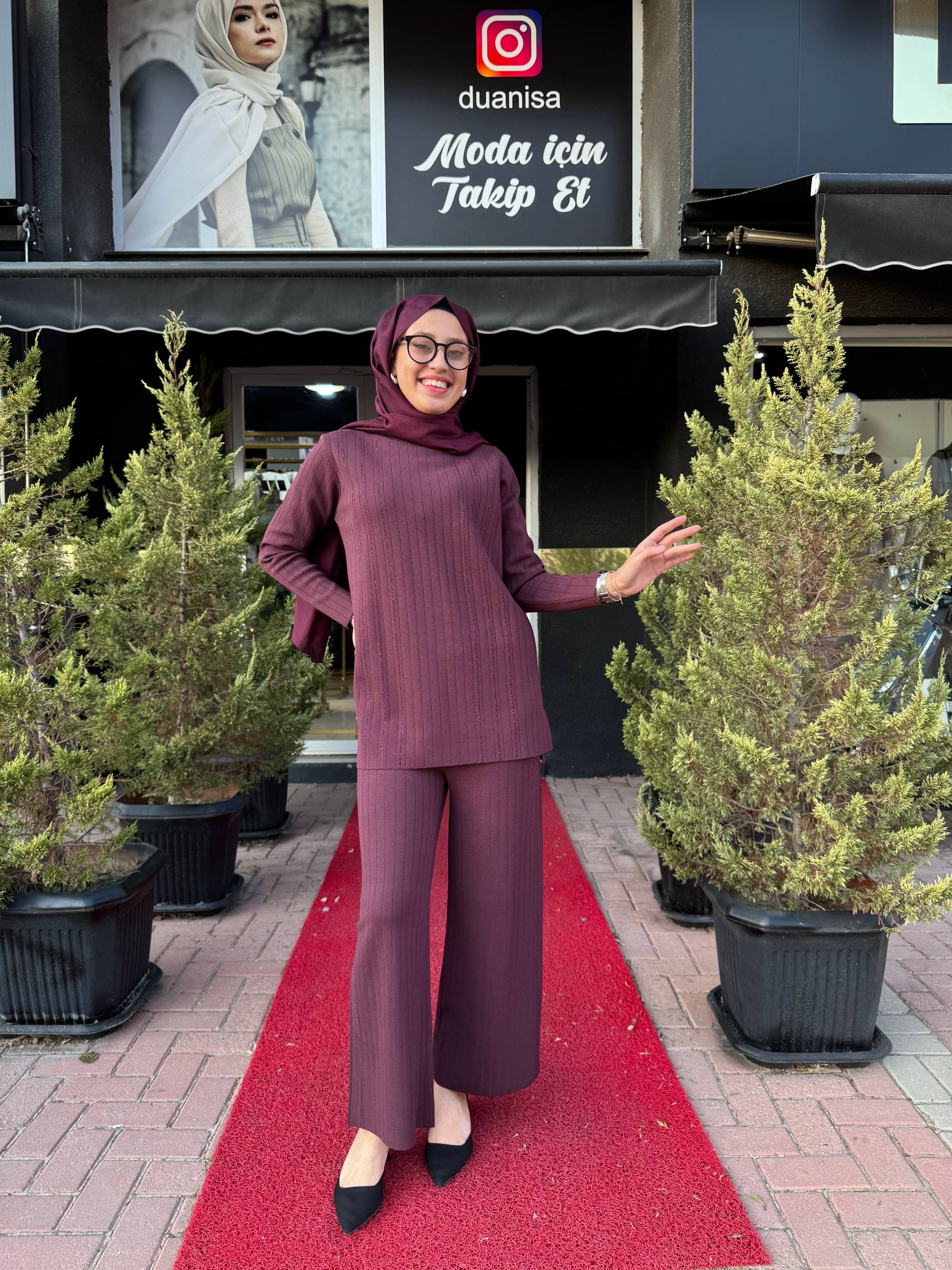 Nuss Takım NS-26K1355 - Bordo