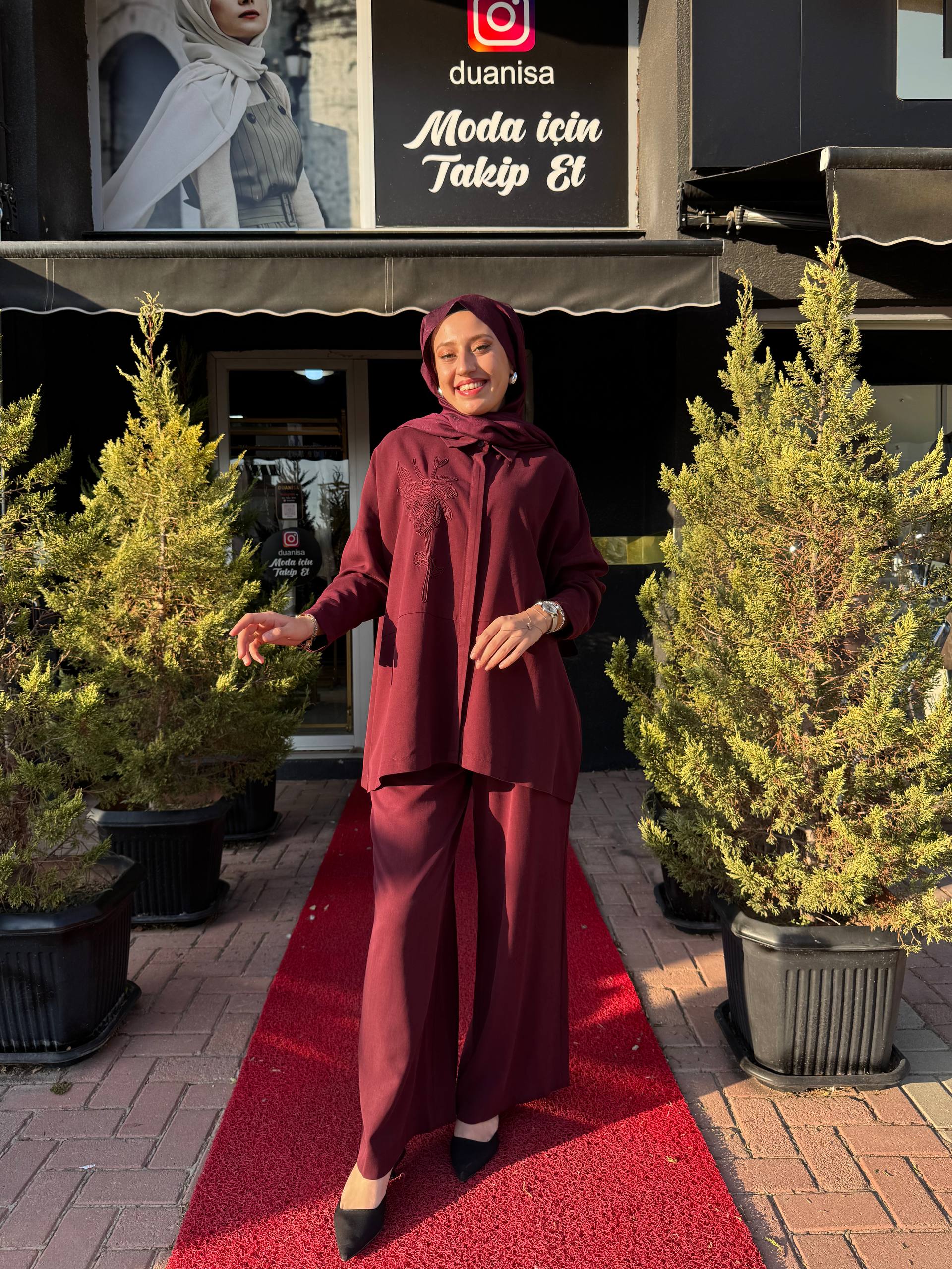 Nuss Takım NS-26K1034 - Mürdüm