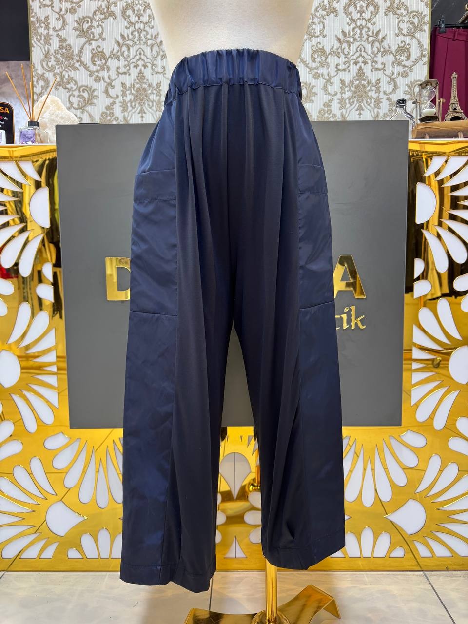 Sentez Naurra Konbinli Pantolon SZ-5608 - Lacivert