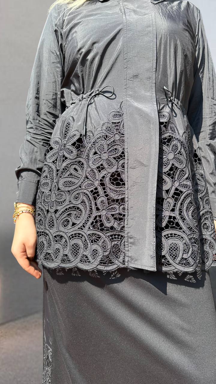 Fuat Gürşen - Etekli Takım - Siyah 2607