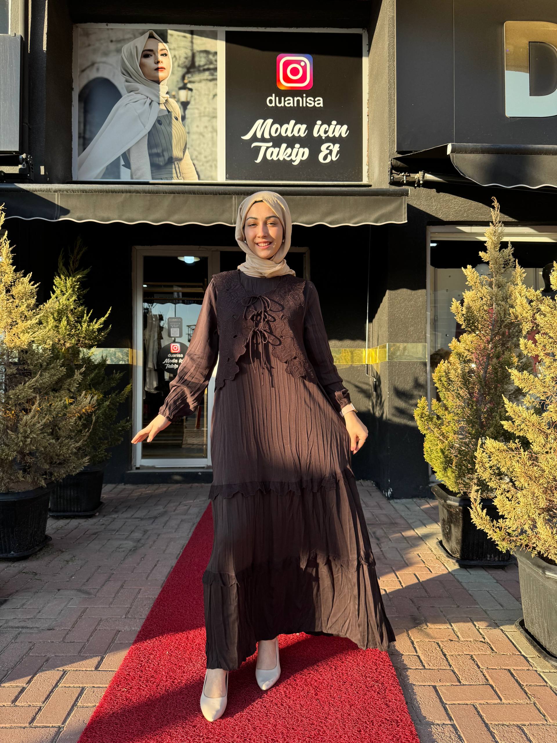Lissmore Elbise WİN-6047 - Kahve