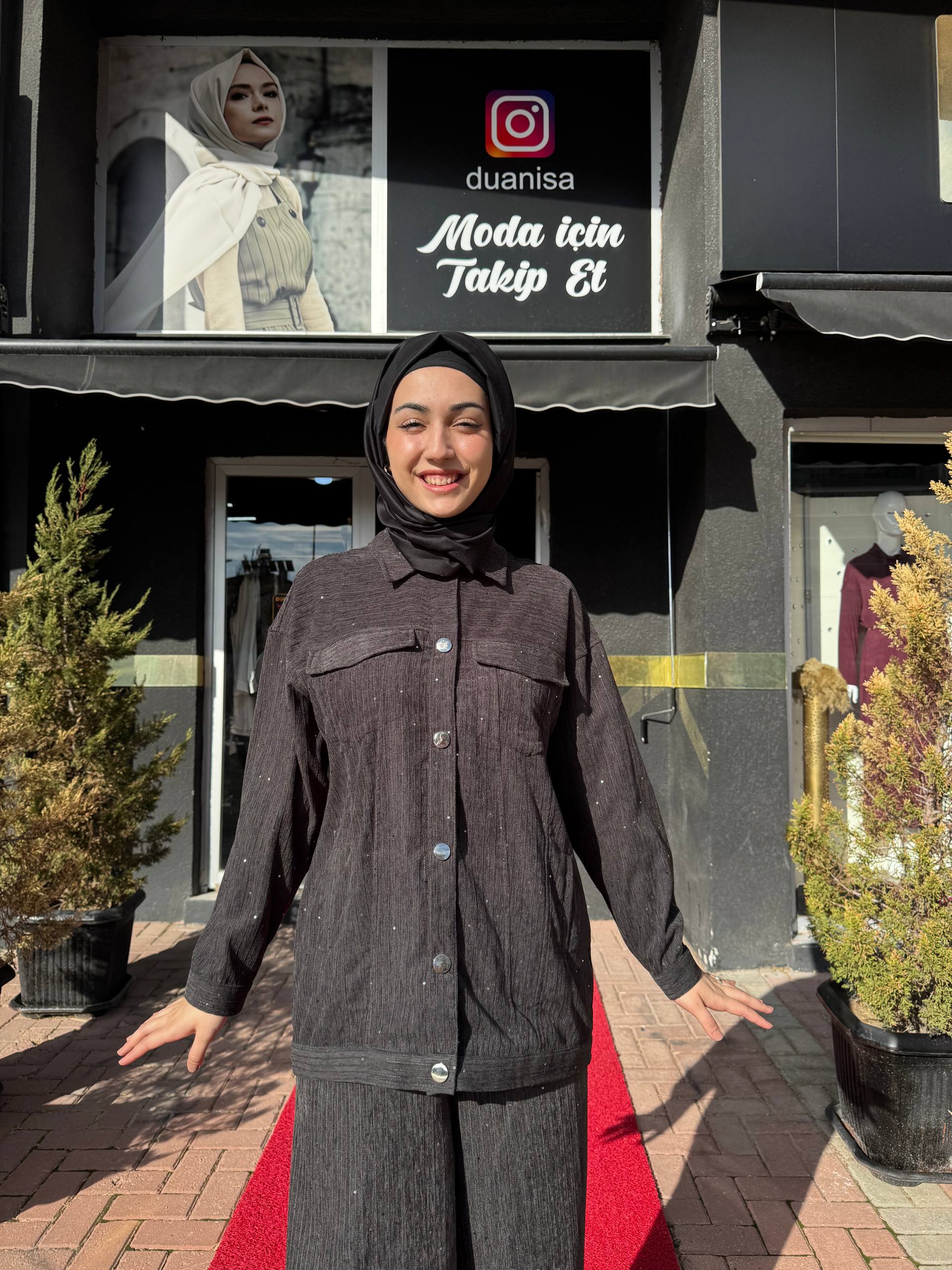 Ceremony Önü Çıtçıtlı Queen Ceketli Takım W-6851