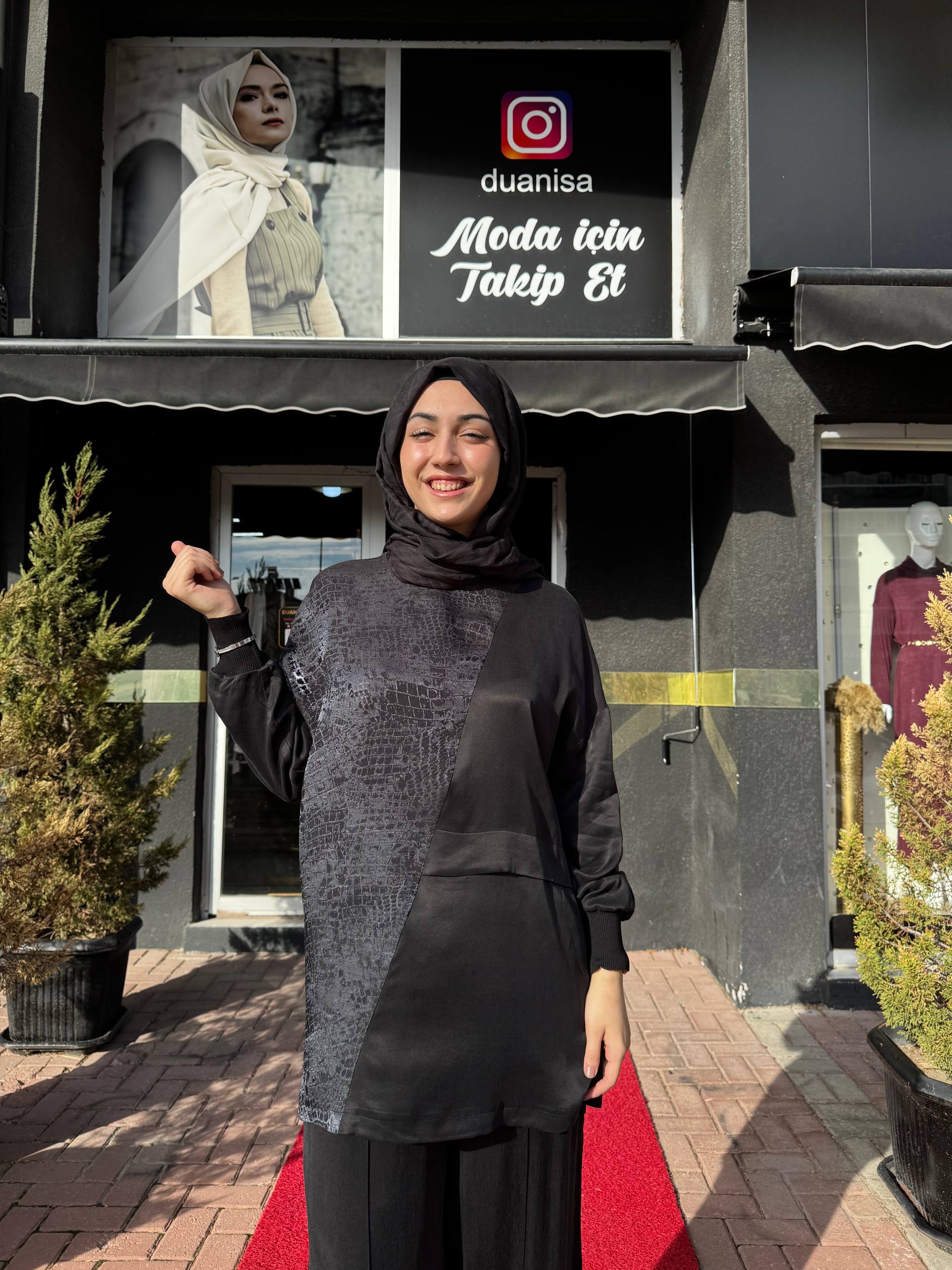 Nuss Tunik NS-26K3005 - Siyah