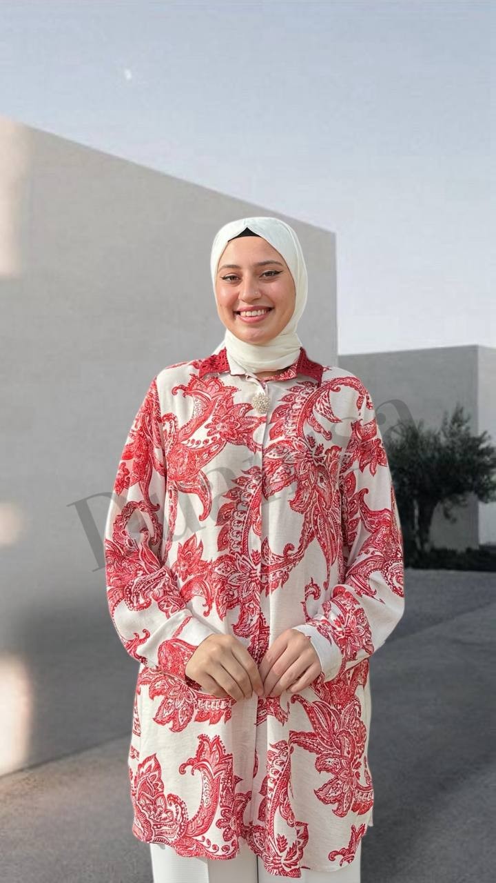 Fuat Gürşen Tunik 25Y-3347 - Bordo