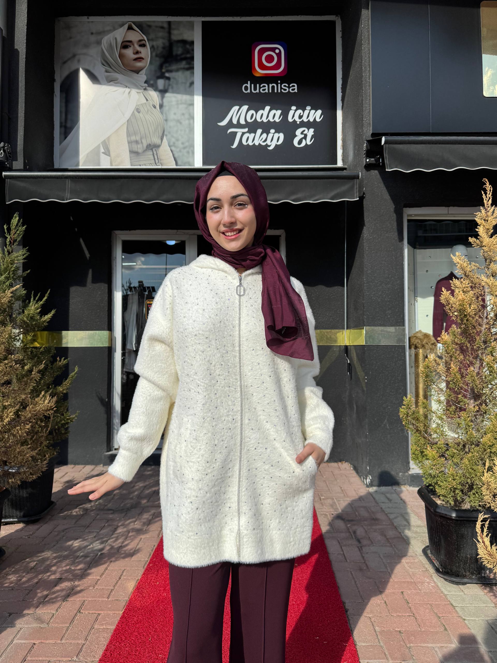 Fuat Gürşen Kaban 25K-4800 - Ekru