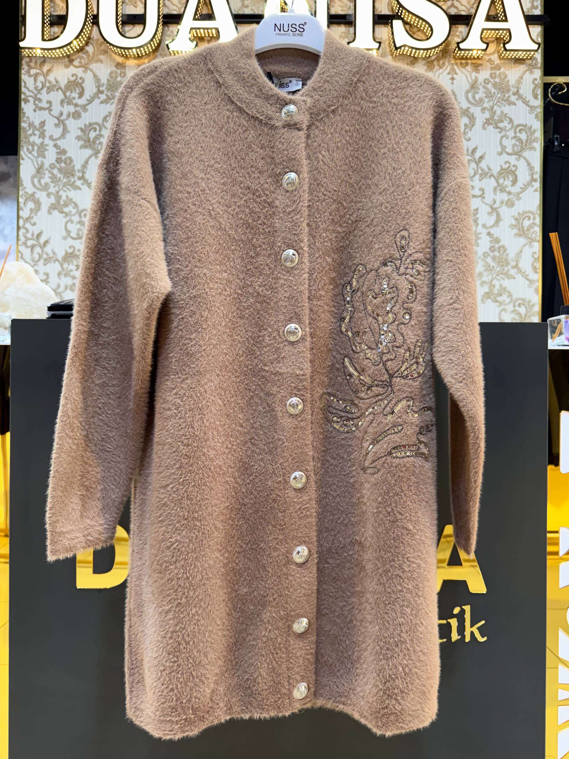 Nuss Hırka NS-26K7007 - Vizon