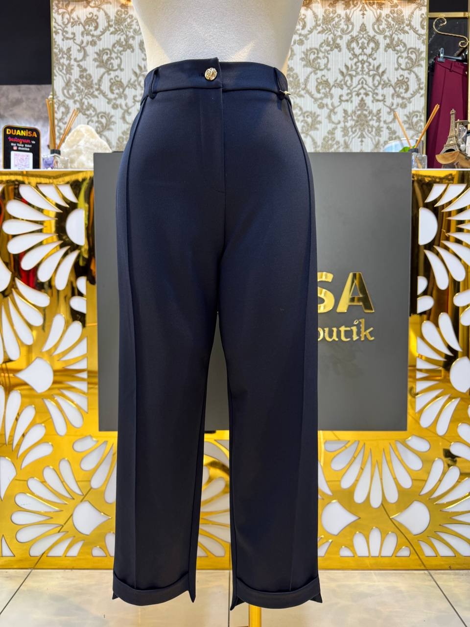 Sentez Nevyork Duble Paça Pantolon SZ-5601 - Lacivert
