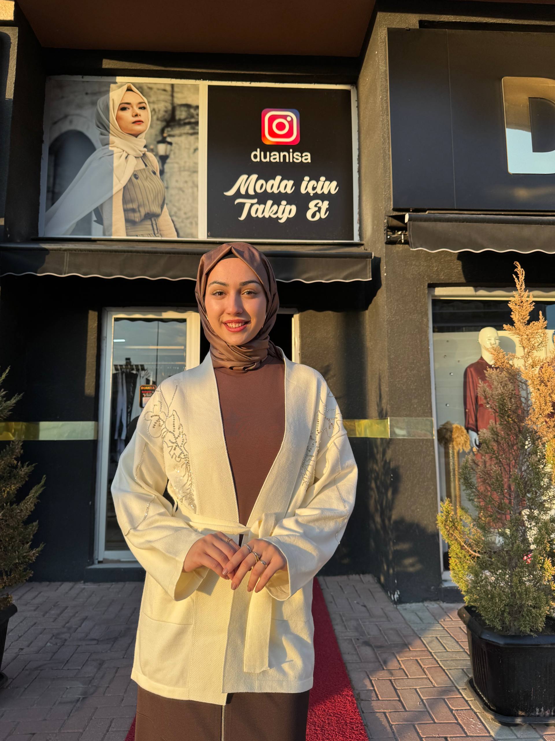 Fuat Gürşen Hırka 25K-4612 - Ekru