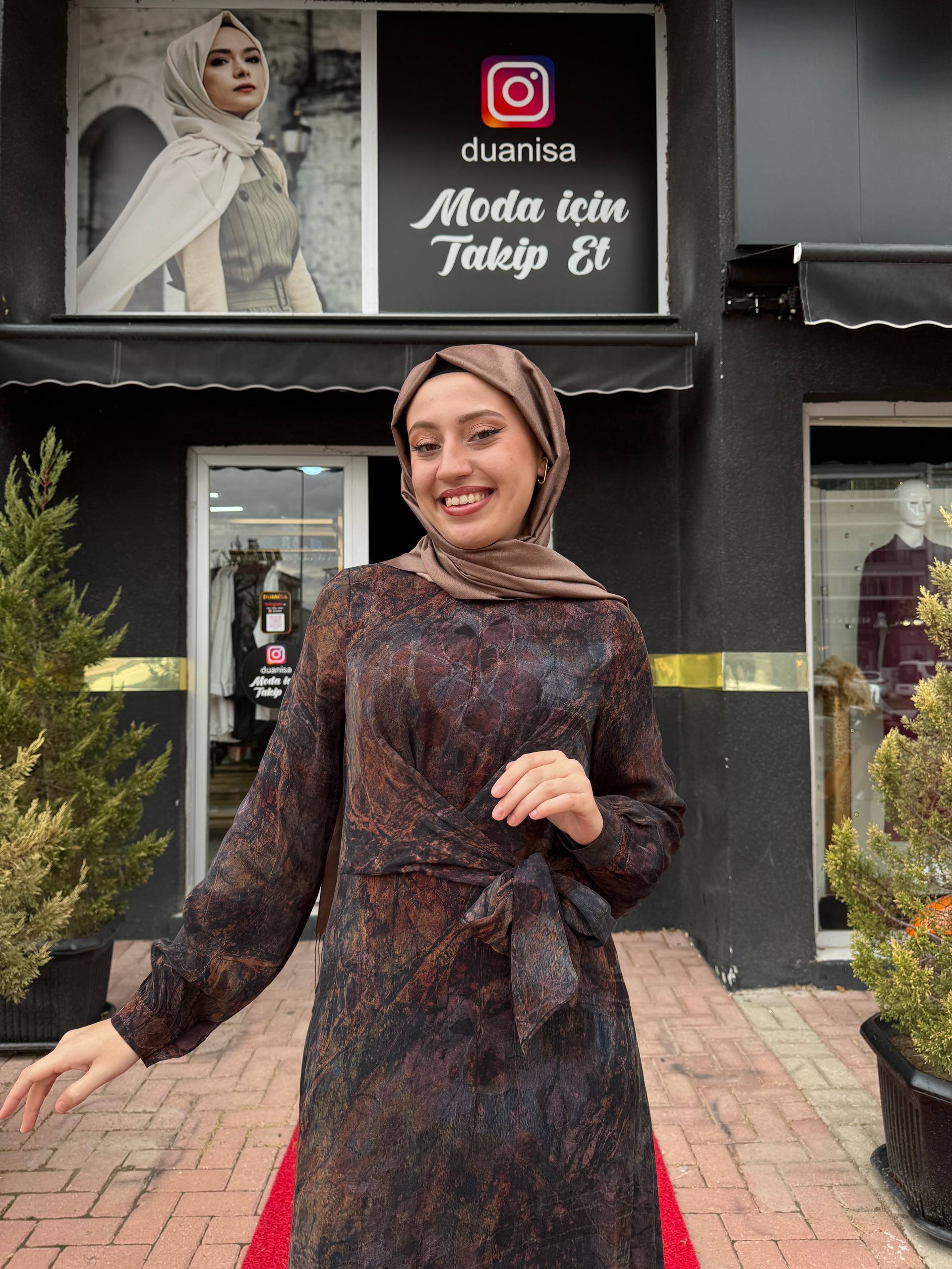 Nuss Elbise Tarçın NS-26K2011