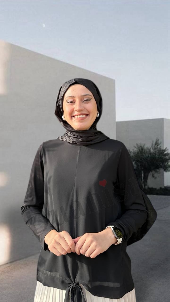 Fuat Gürşen Tunik 25Y-3350 - Siyah