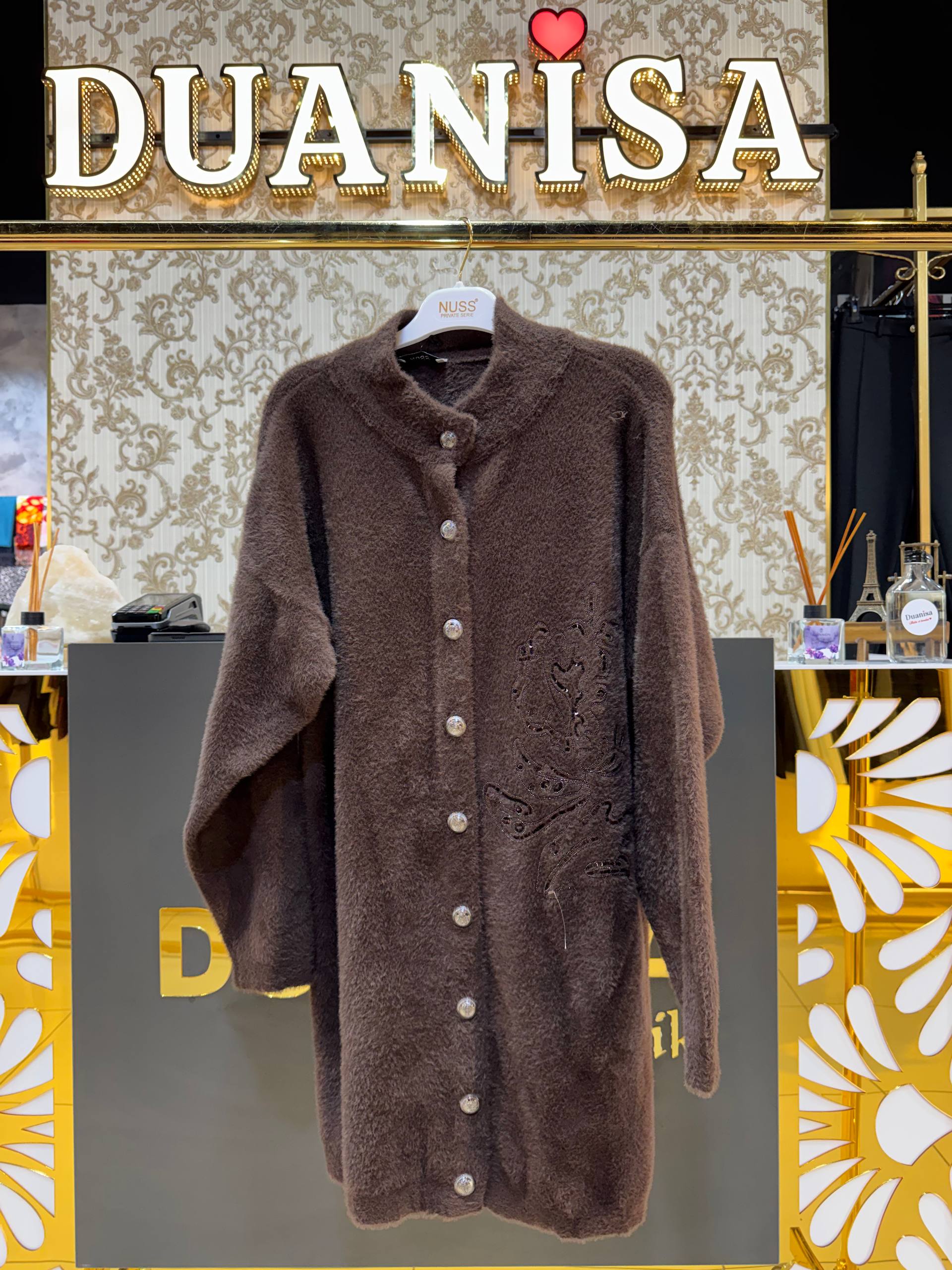 Nuss Hırka NS-26K7007 - Acı Kahve