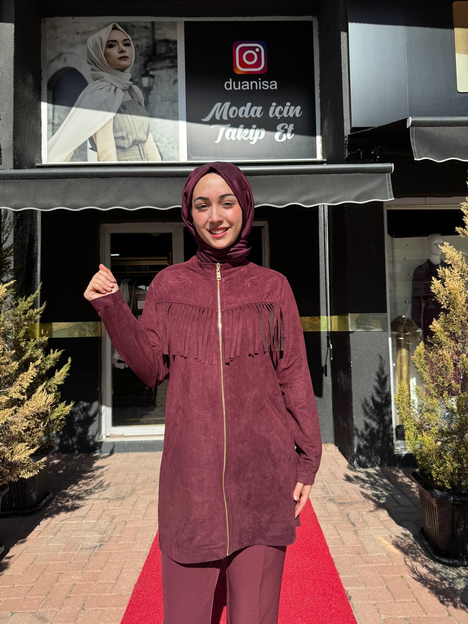 Nuss Kap NS-26K6028 - Mürdüm