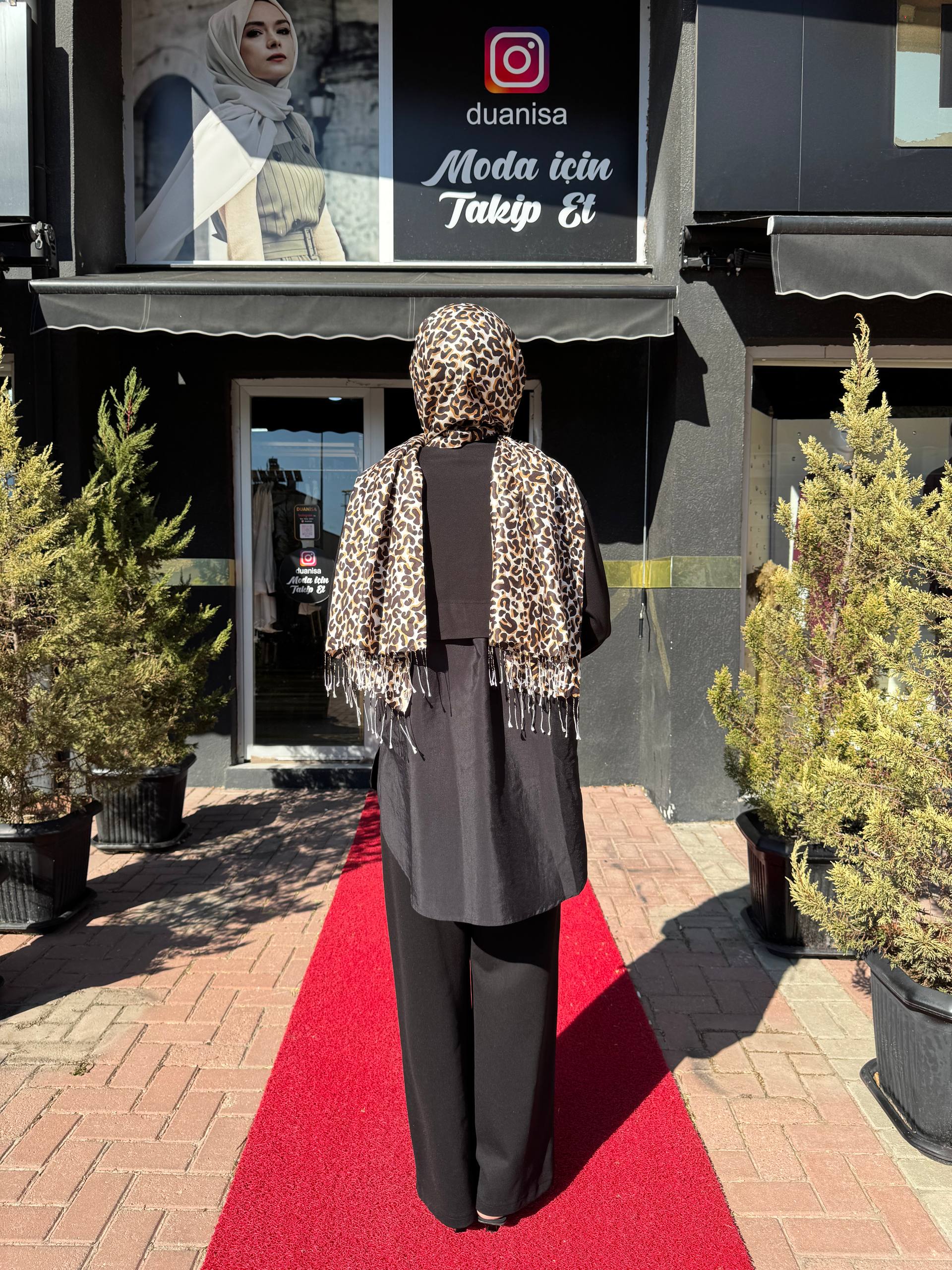 Ceremony Önü Gold Düğme Detaylı Pantolonlu Takım W-6931