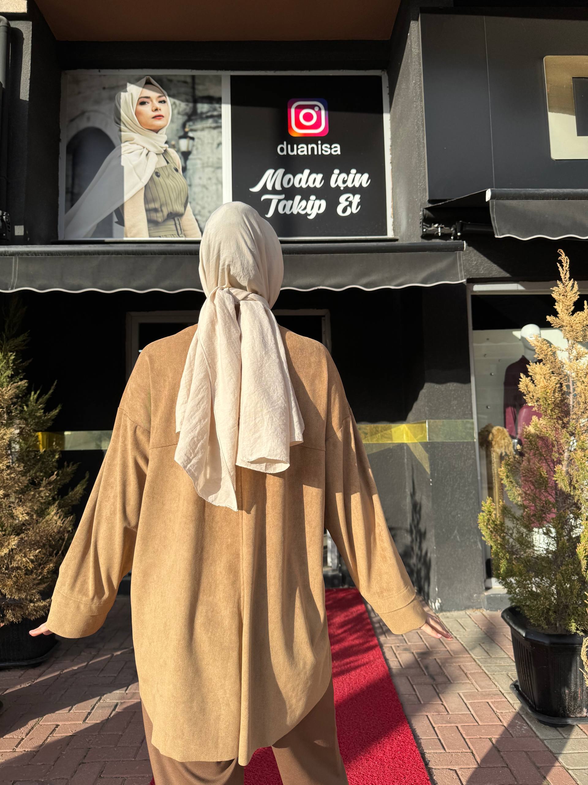 Ceremony Püsküllü Süet Gömlek Camel W-6198