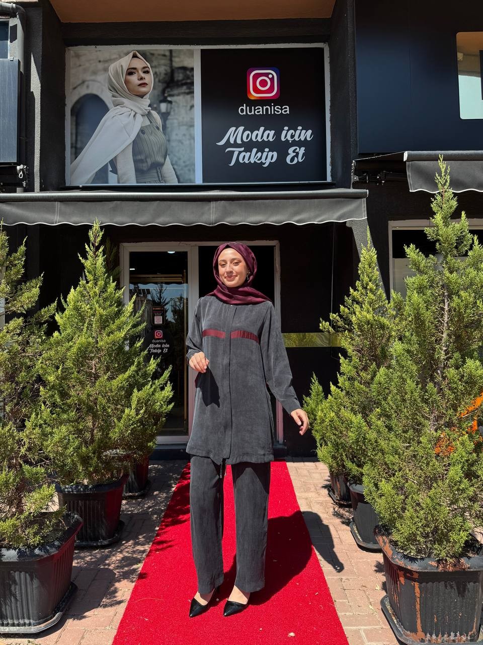 Lissmore Pantolonlu Takım WİN-5918 - Siyah