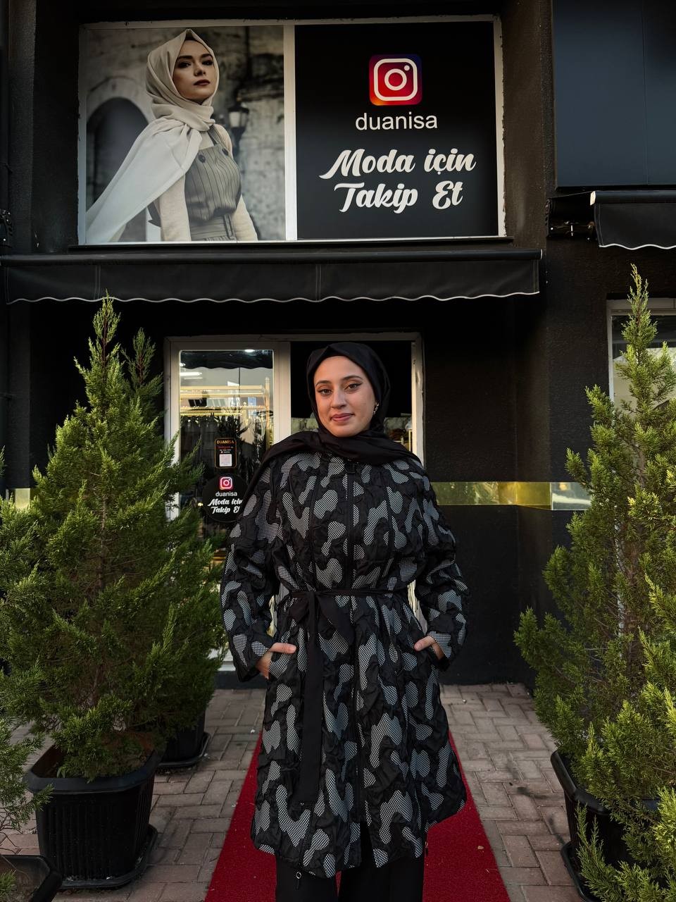 Ceremony Fermuarlı Kamuflaj Desen Kap Orijinal W-6859