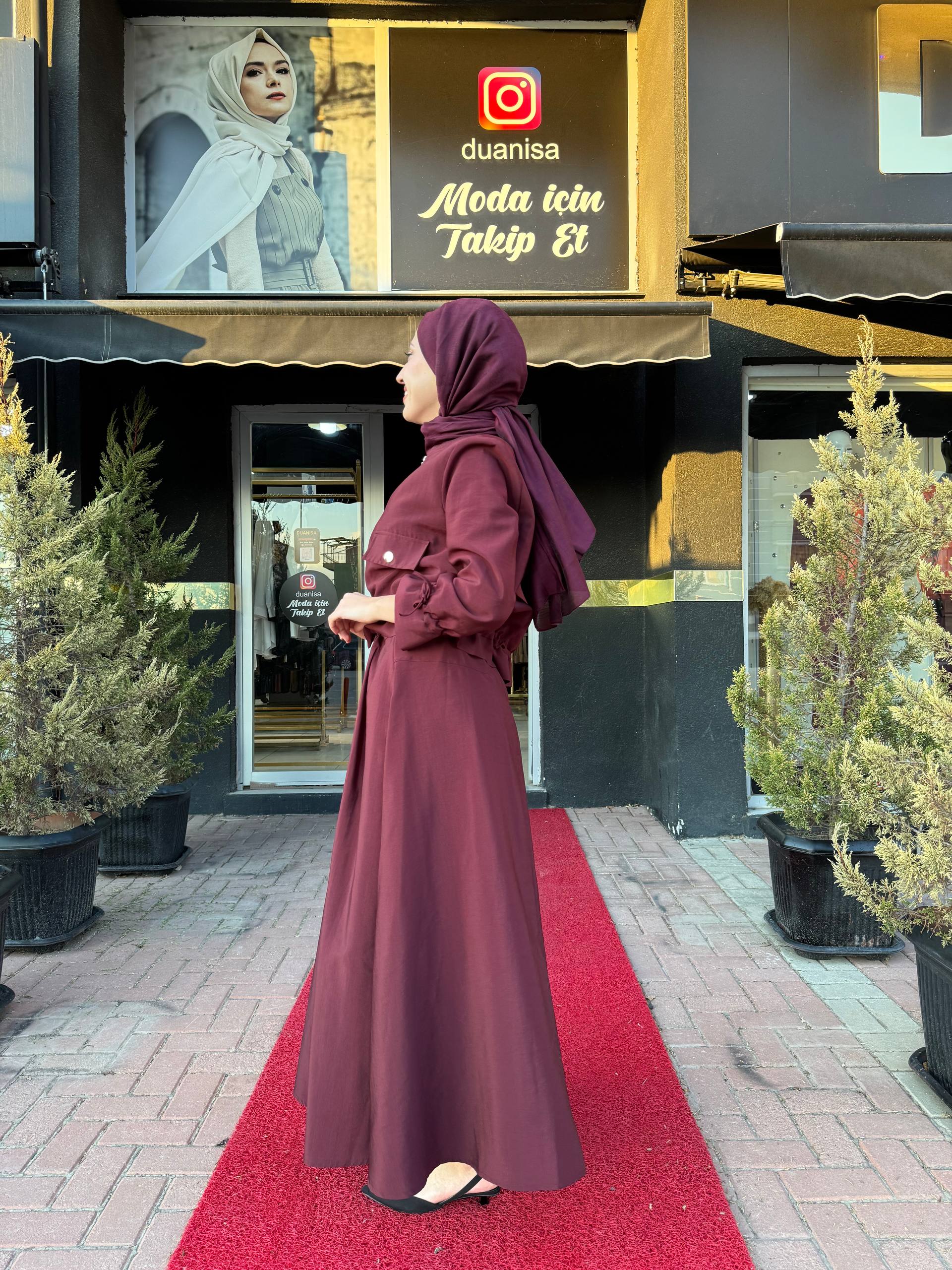 Ceremony Eteği Toka Detaylı Kısa Ceketli Takım W-6950