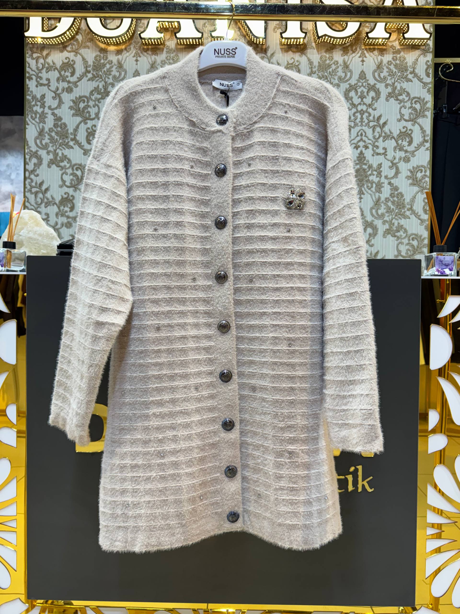 Nuss Hırka NS-26K7010 - Bej