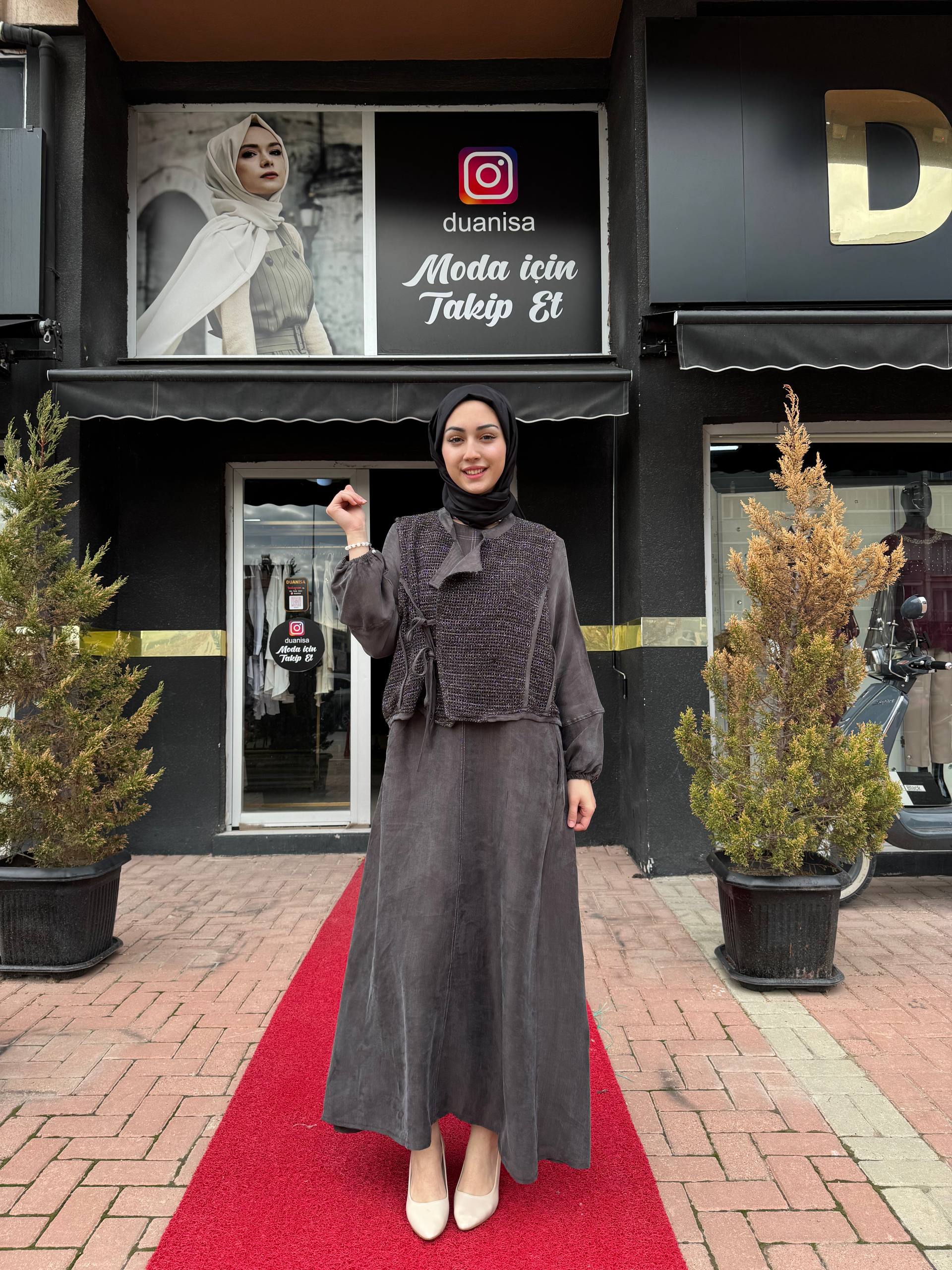 Lissmore Elbise WİN-6059 - Kahve