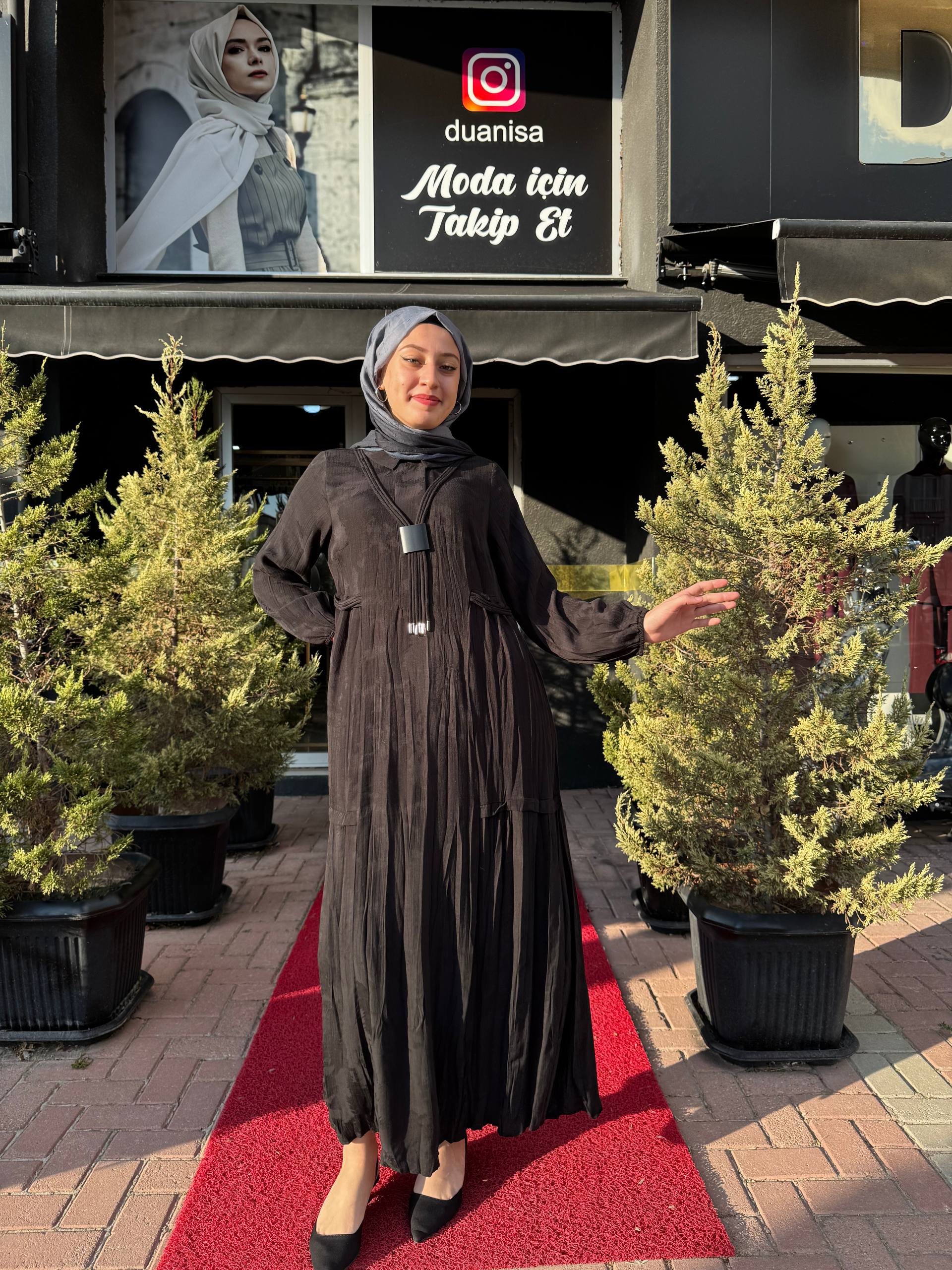 Lissmore Elbise WİN-6023 - Siyah