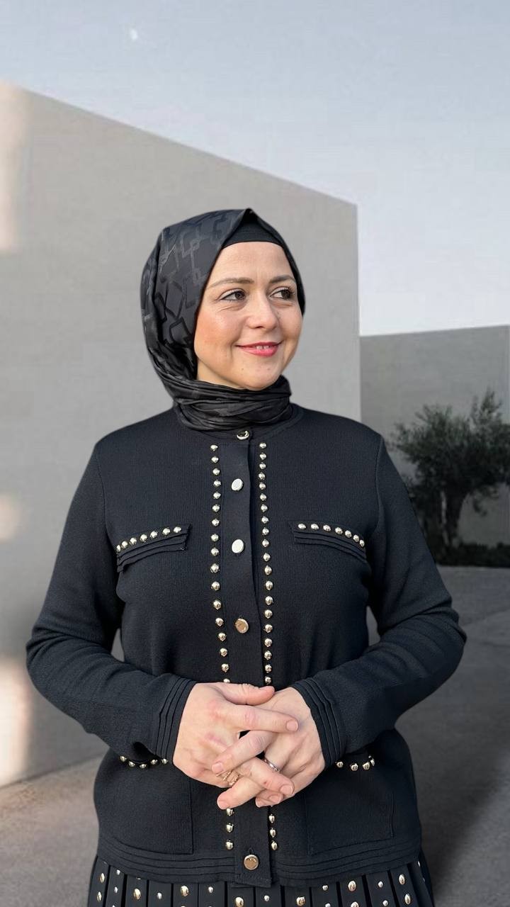 Ghisa - Triko Ceket - Siyah 5KOBCKT3960