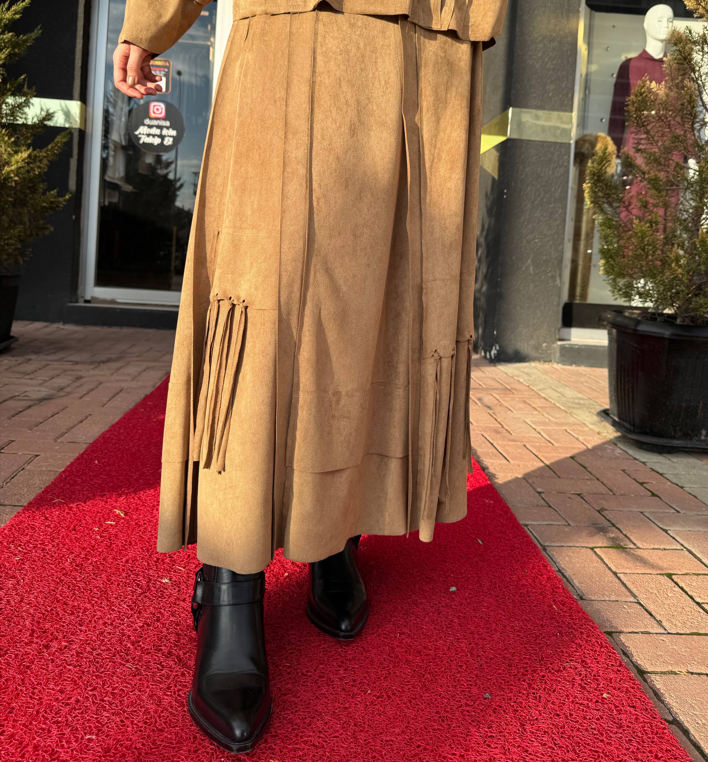 Ceremony Yarasa Kol Etekli Takım W-6956