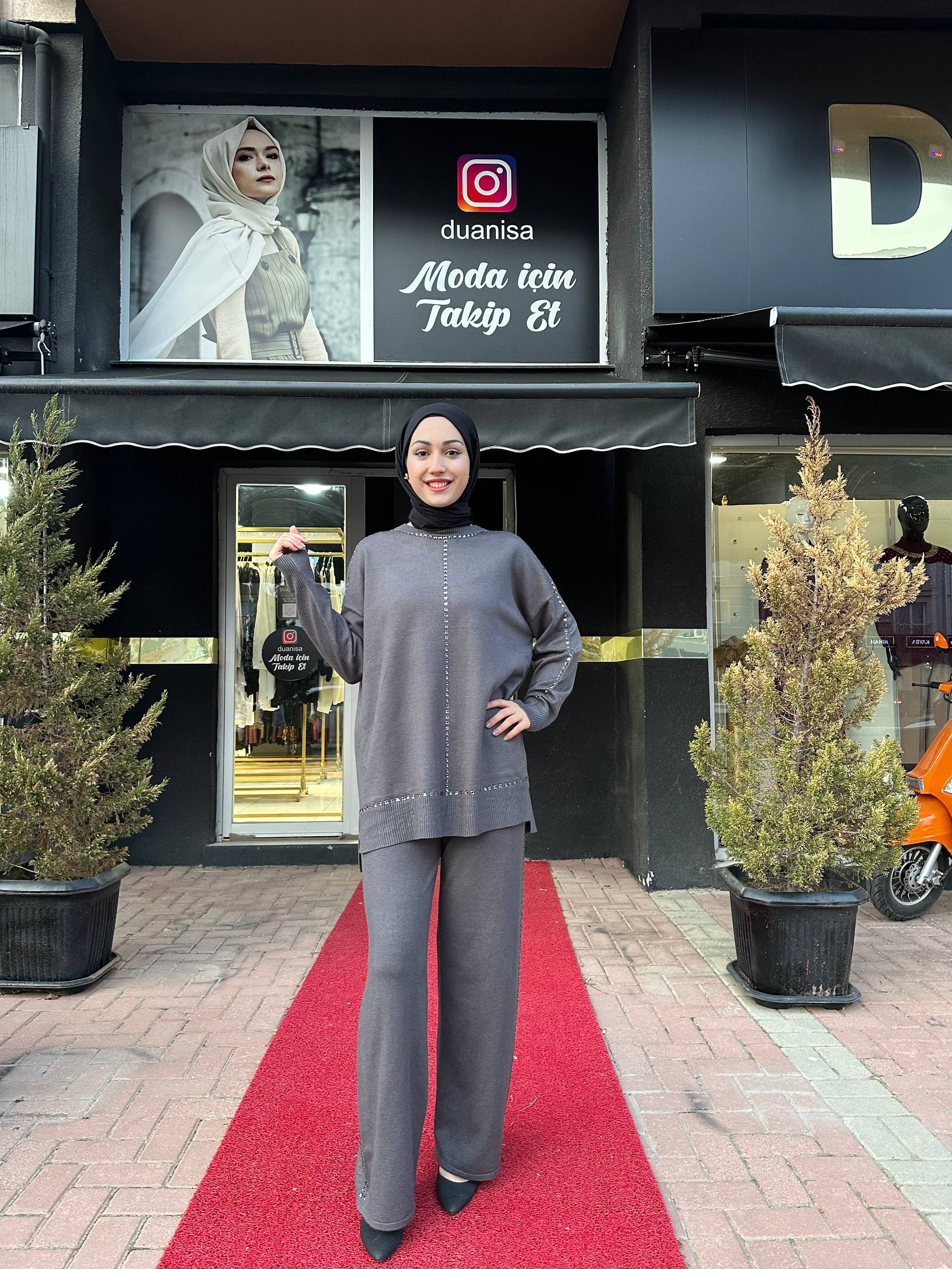 Fuat Gürşen Takım 25K-4358 - Gri