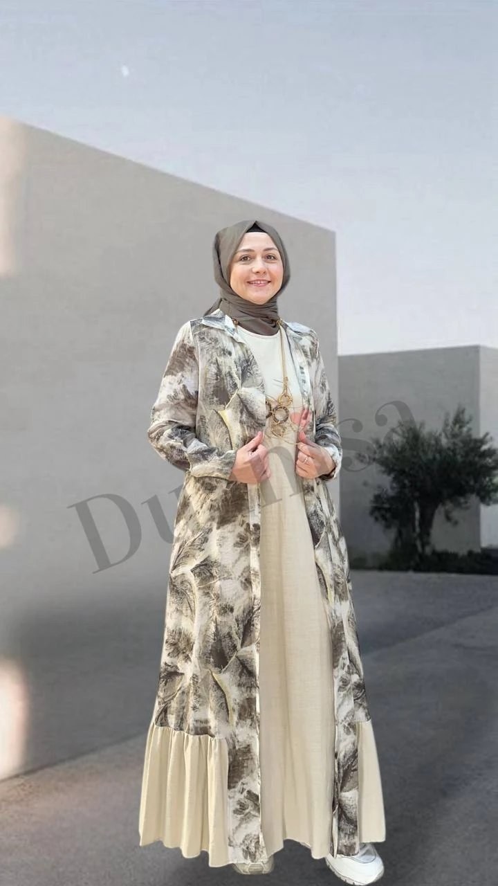 Almarwah Elbise 202739 - Ekru