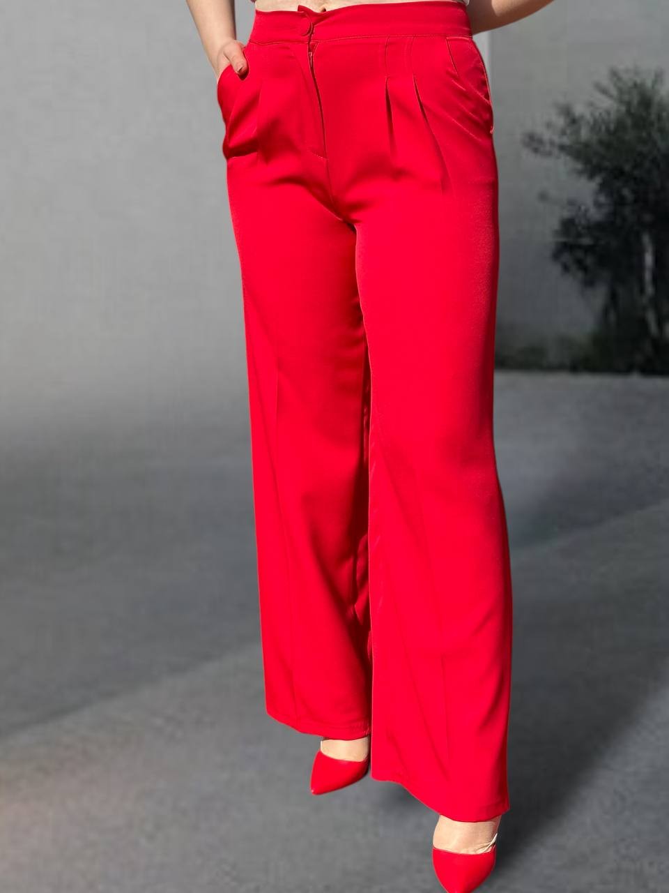 Loreen Fashion - Palazzo Pantolon - Nar