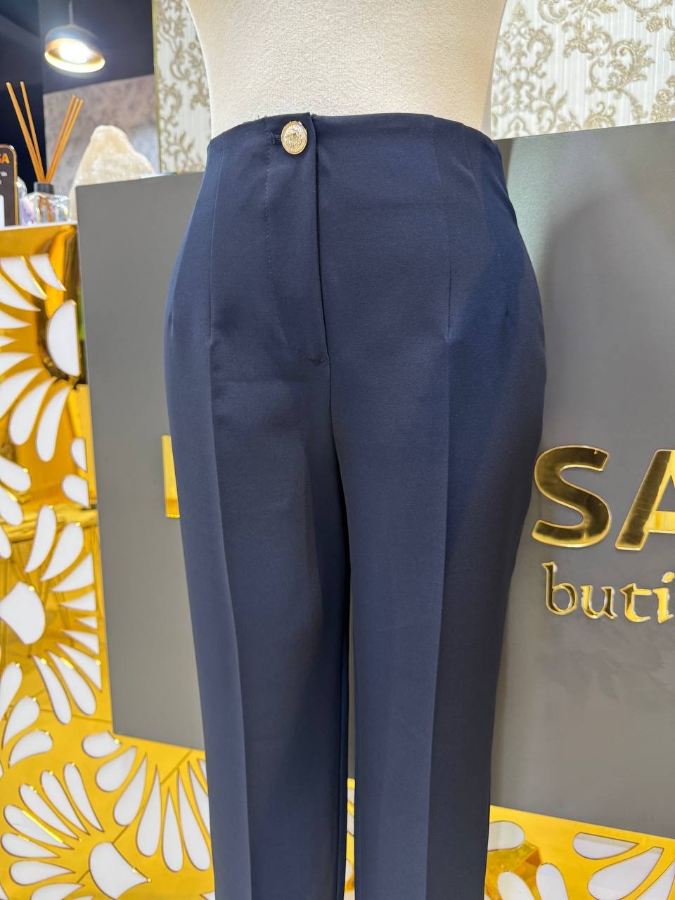 Sentez Paradise Paça Düğme Pensli Pantolon SZ-5566