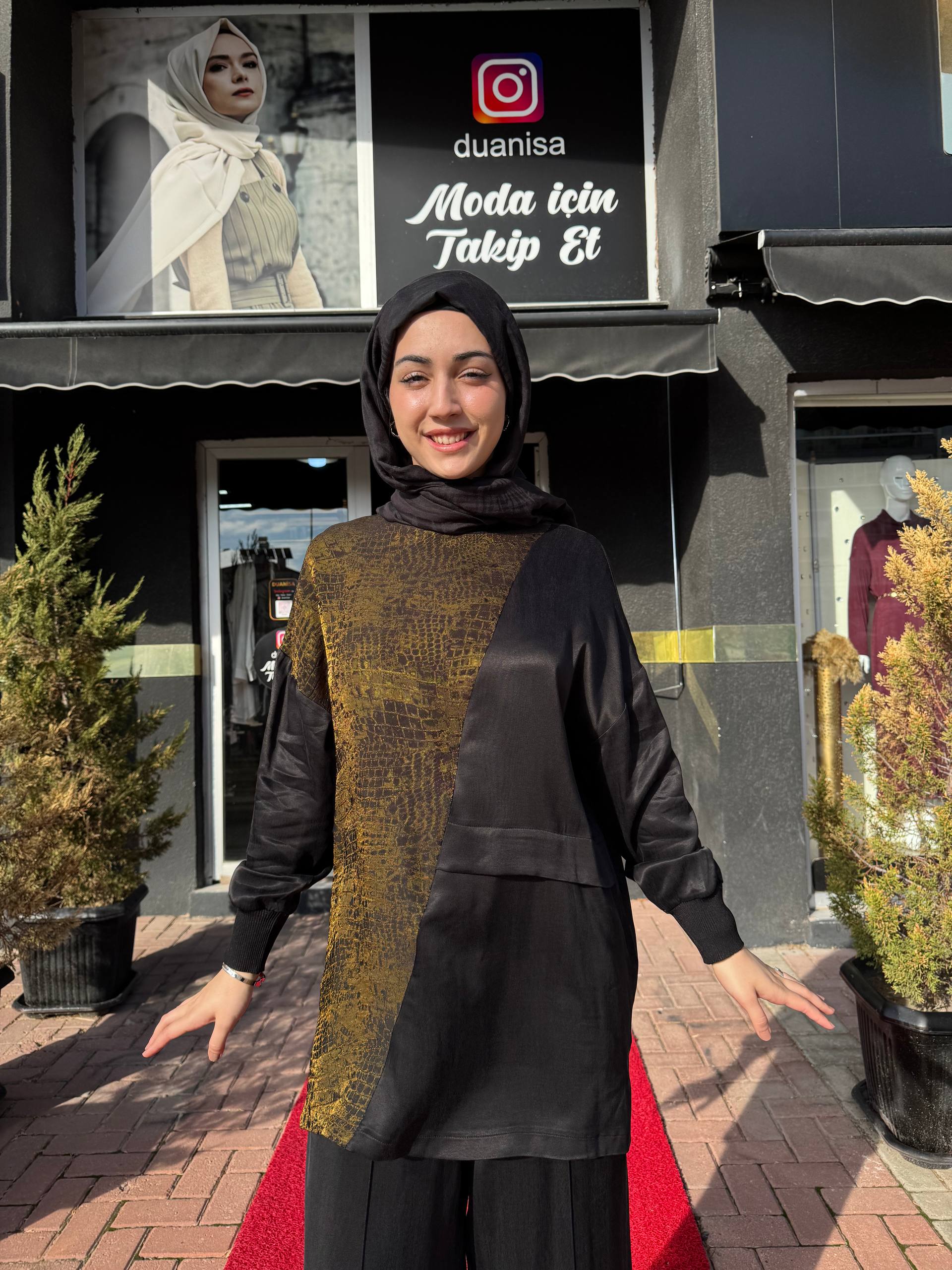 Nuss Tunik NS-26K3005 - Olive