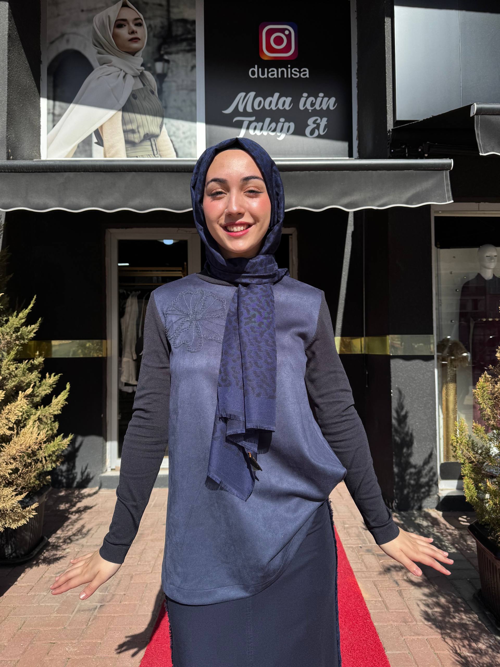 Nuss Tunik NS-26K3004 - Lacivert