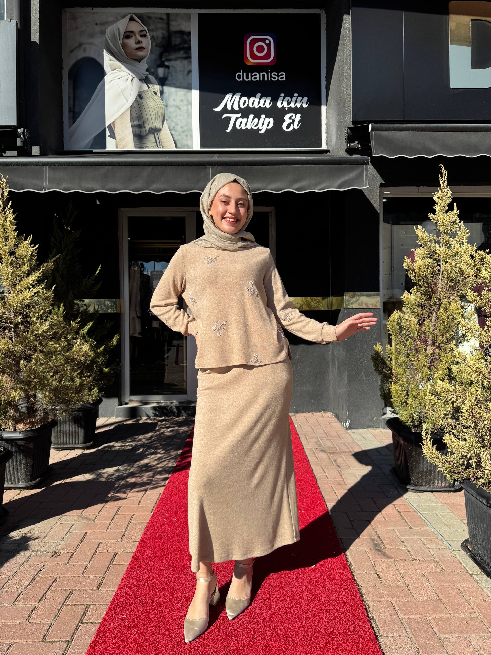 Fuat Gürşen Takım 25K-4359  - Bej