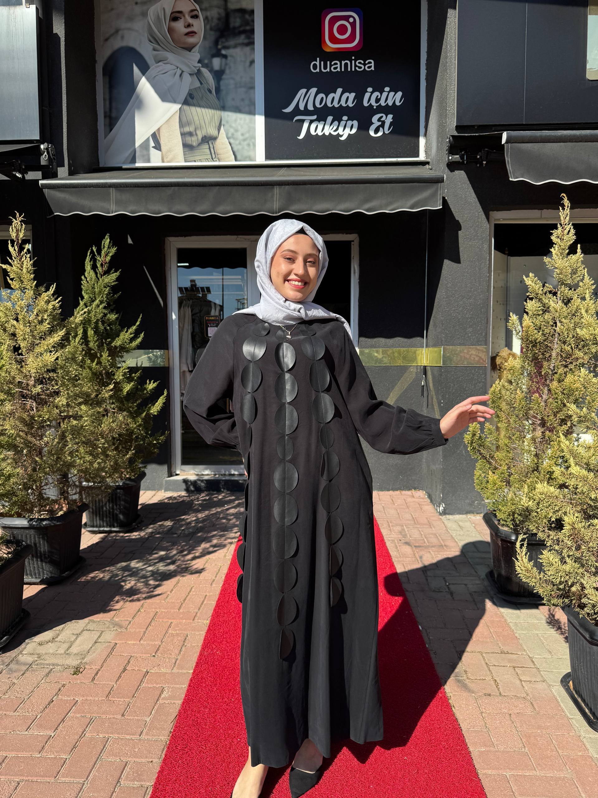 Ceremony Cookie Uzun Elbise W-6705