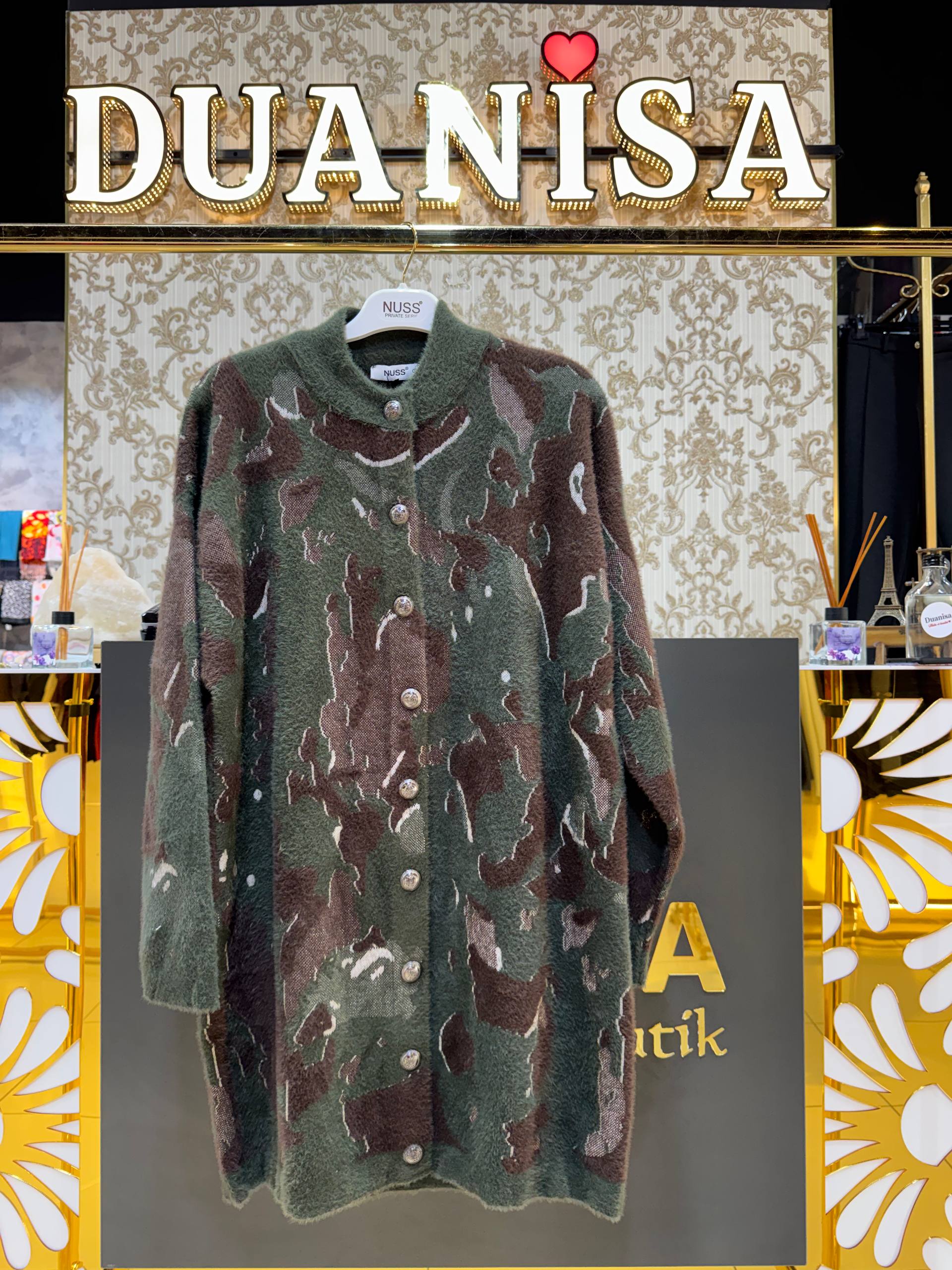 Nuss Hırka NS-26K7006 - Haki