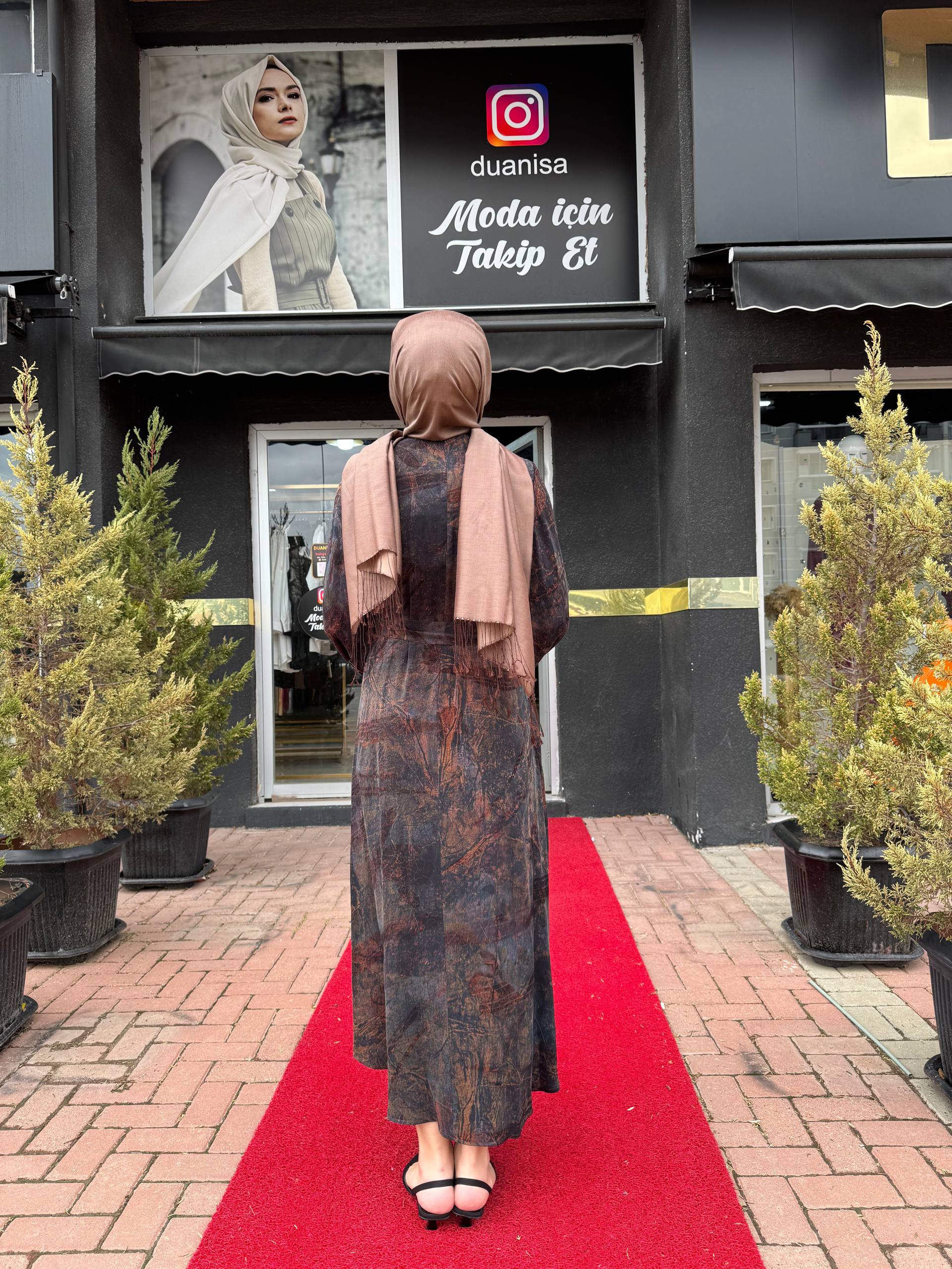 Nuss Elbise Tarçın NS-26K2011