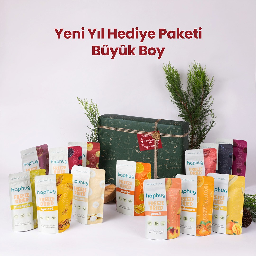 HapHug Freeze Dried Yeni Yıl Paketi - Büyük Boy 