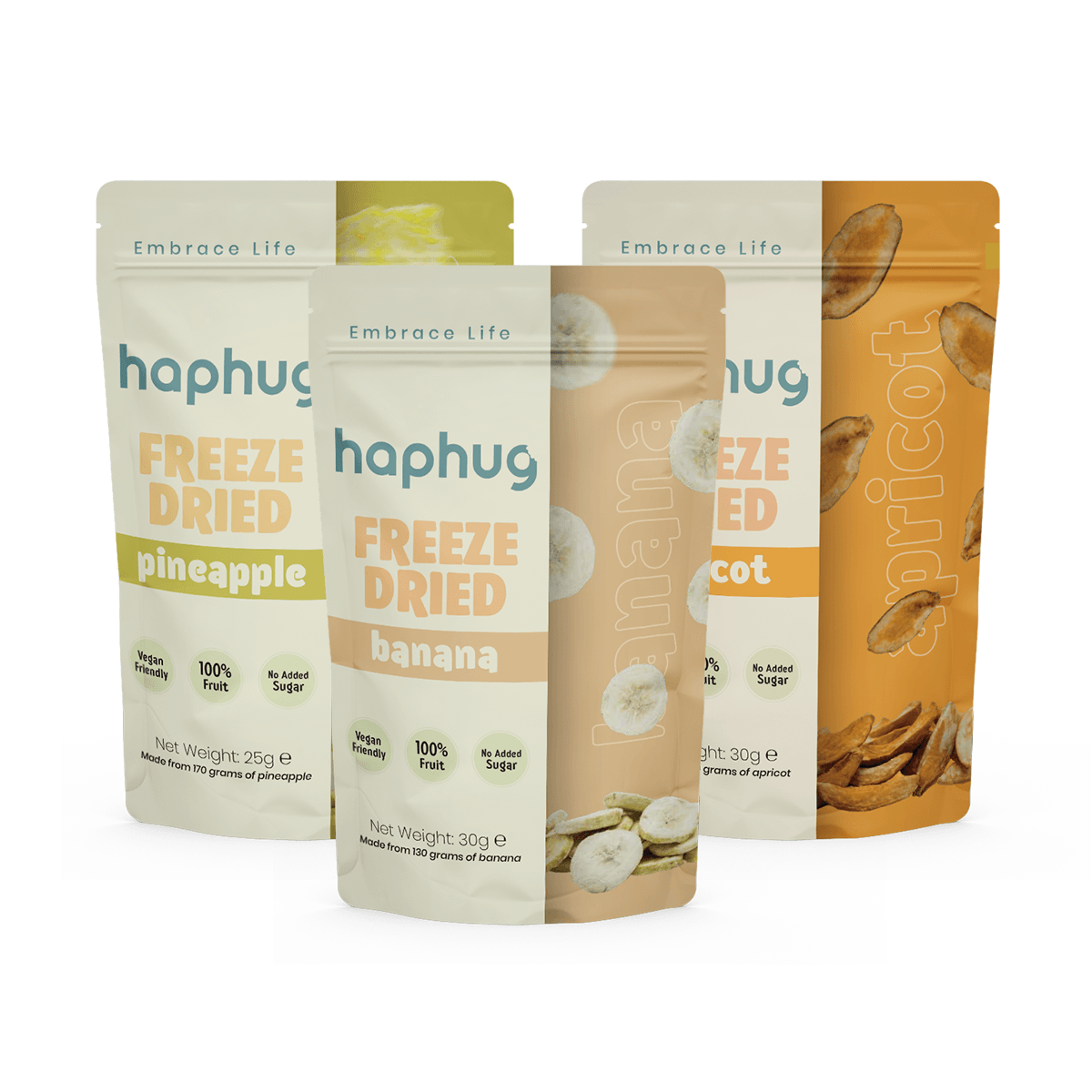 HapHug Freeze Dried Shades of Yellow