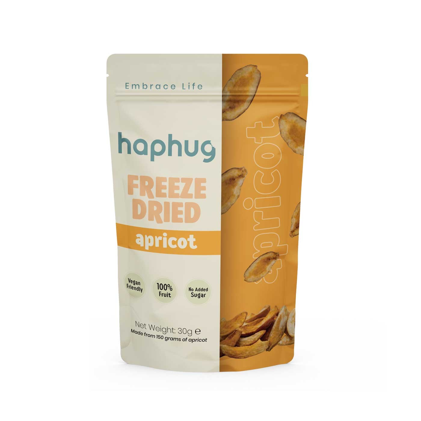 HapHug Freeze-Dried Apricot - 30g