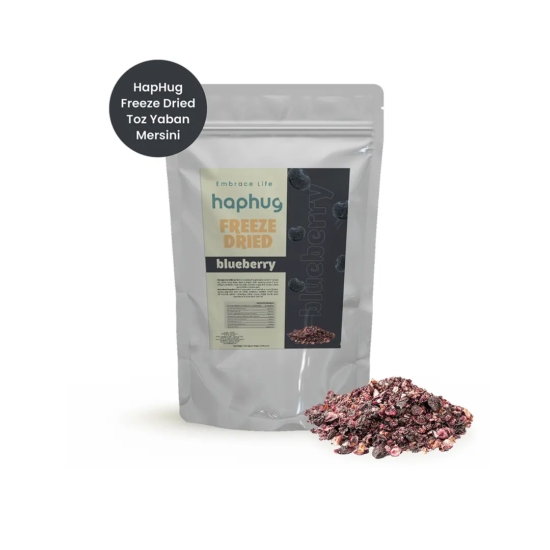 Freeze Dried Toz Yaban Mersini Toptan Paket
