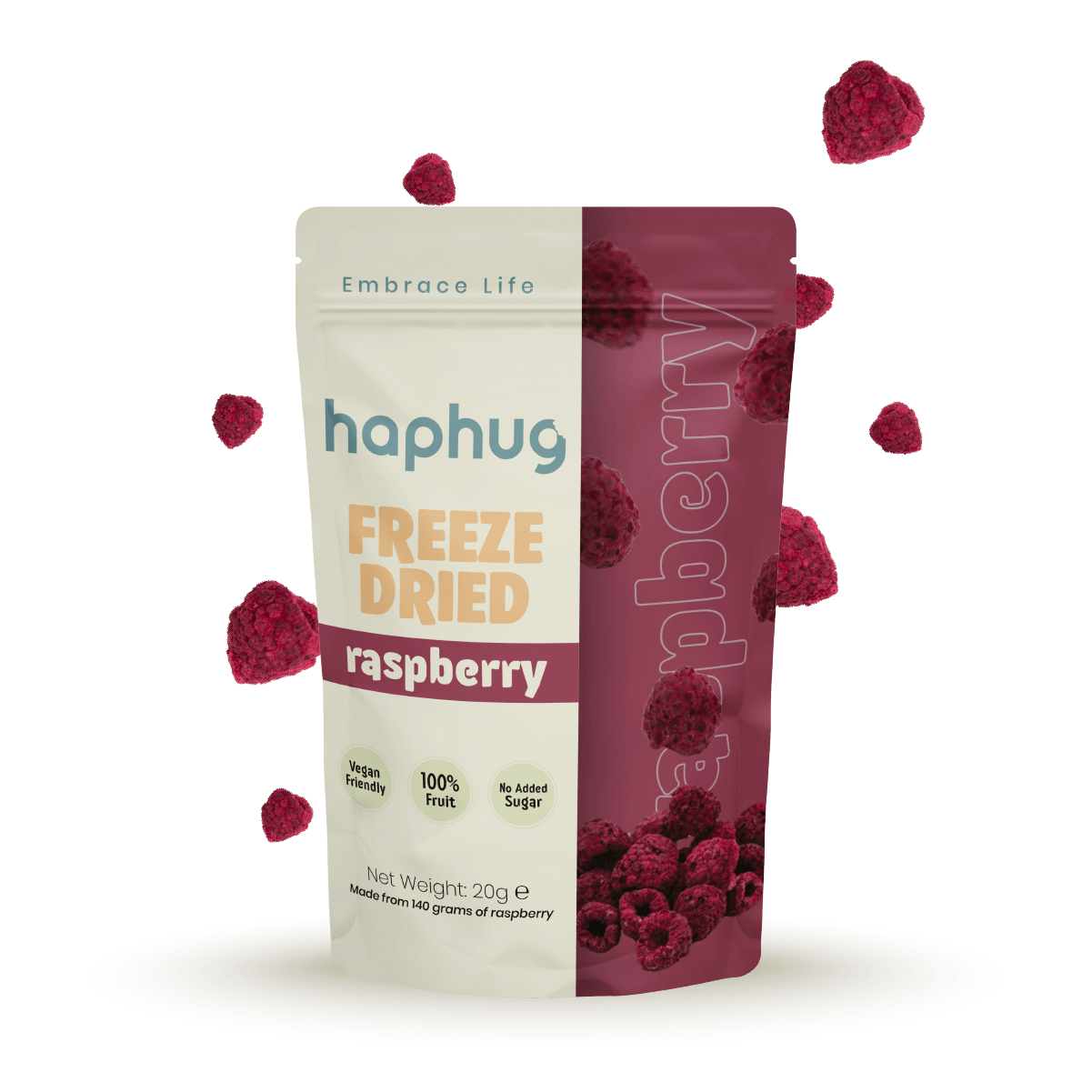 HapHug Freeze-Dried Raspberry - 20g