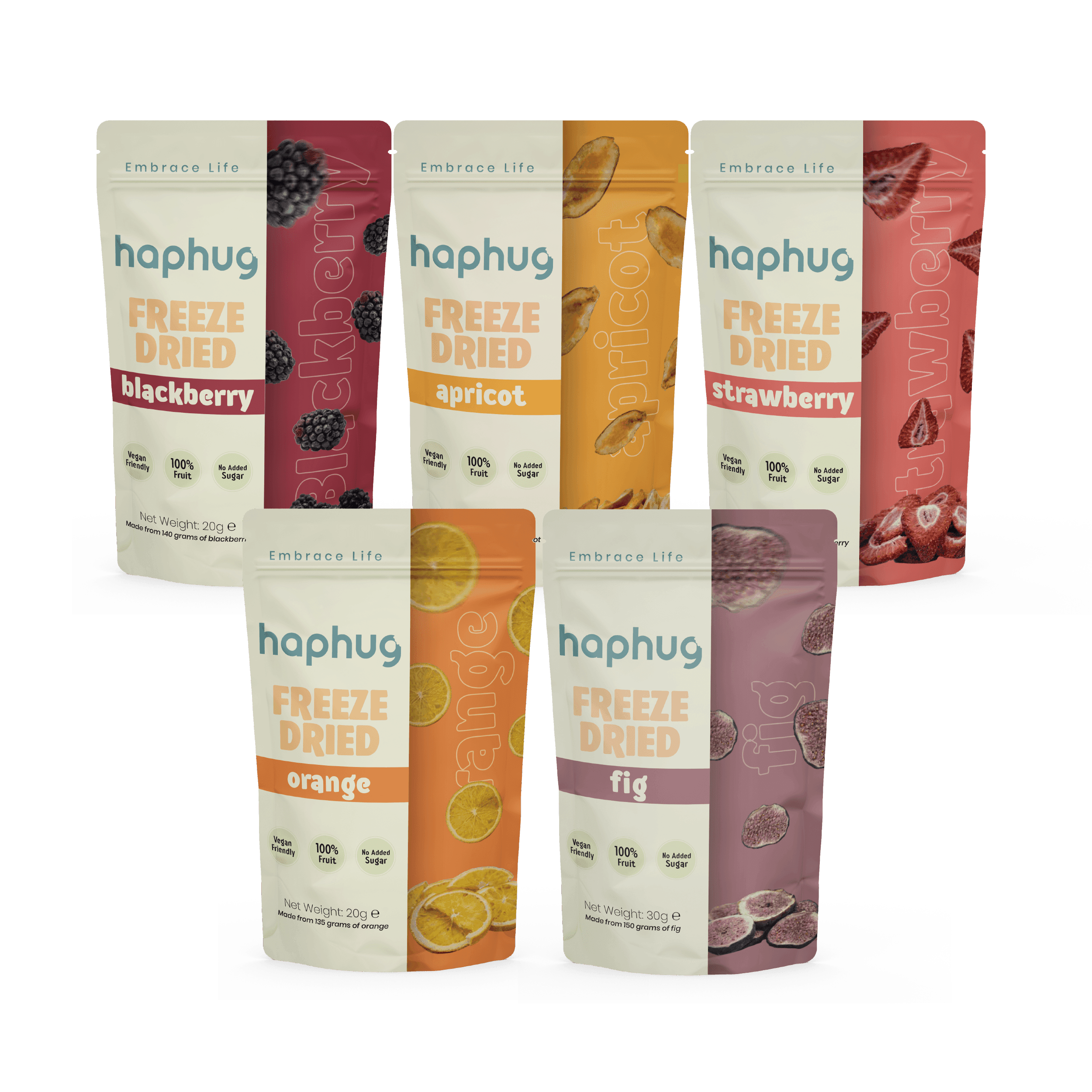 HapHug Freeze Dried 4 Season Pack