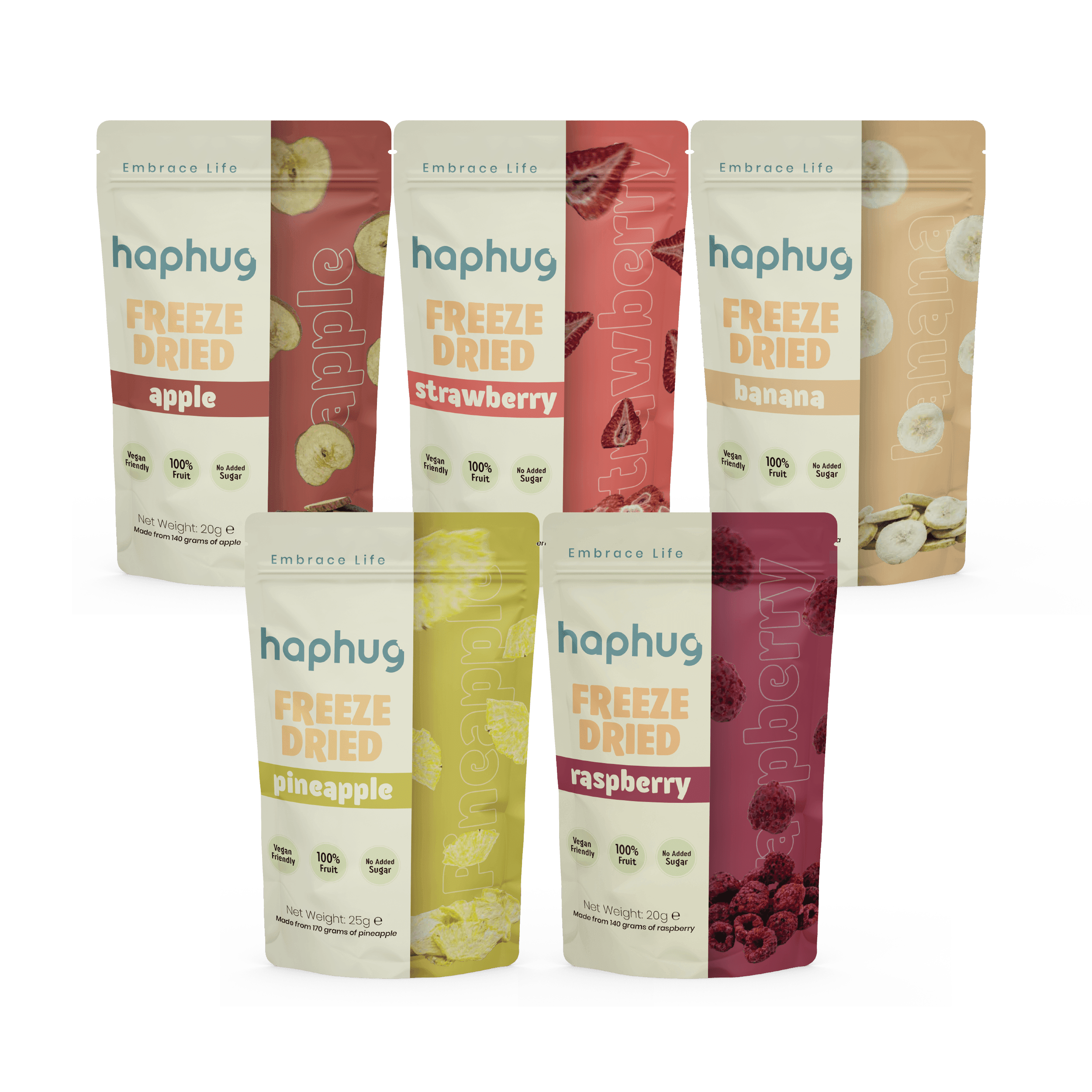 HapHug Freeze Dried Sweet&Sour Pack