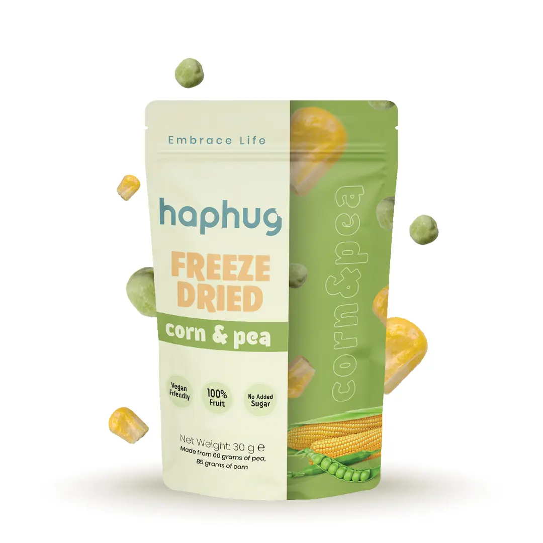 Freeze Dried Bezelye Mısır Dondurularak Kurutulmuş 30g