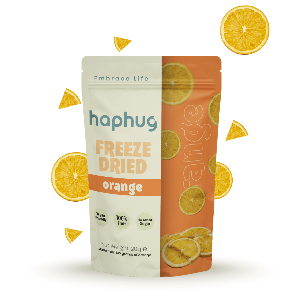 HapHug Freeze-Dried Orange - 20g