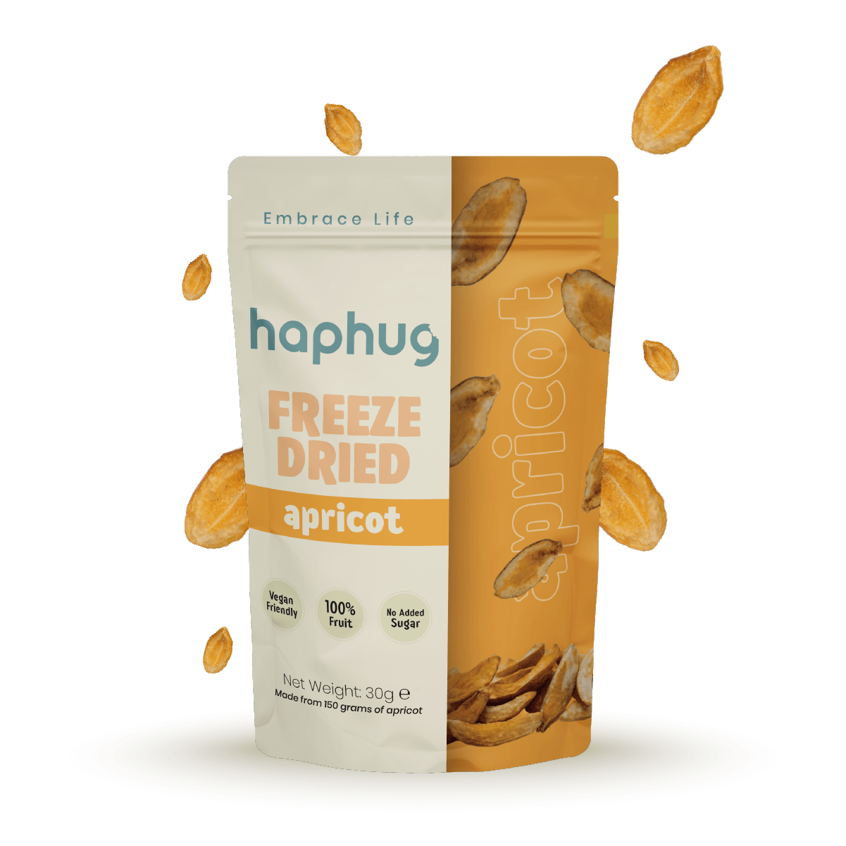 HapHug Freeze-Dried Apricot - 30g