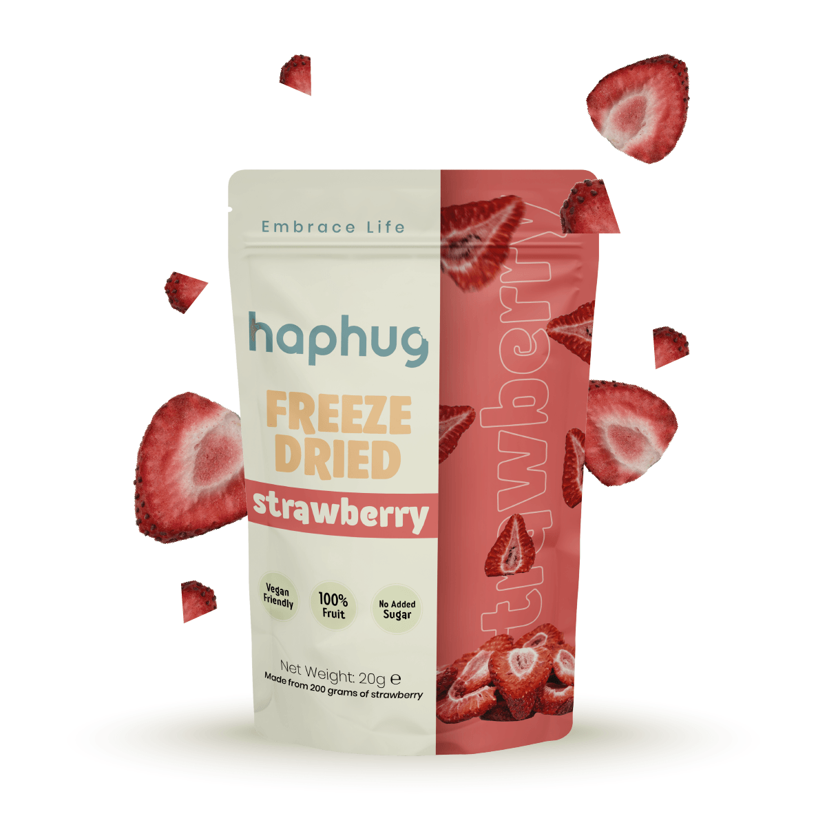 HapHug Freeze-Dried Strawberry - 20g