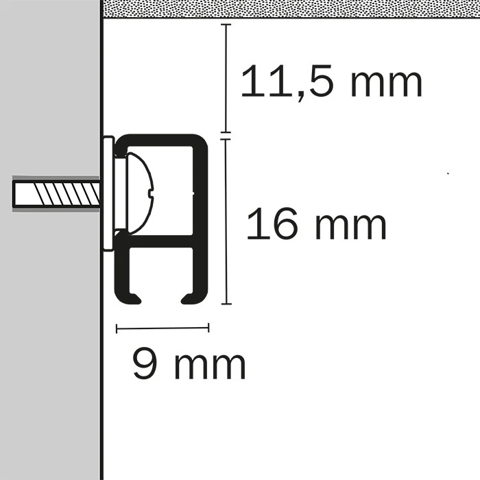 STAS minirail + kurulum kiti